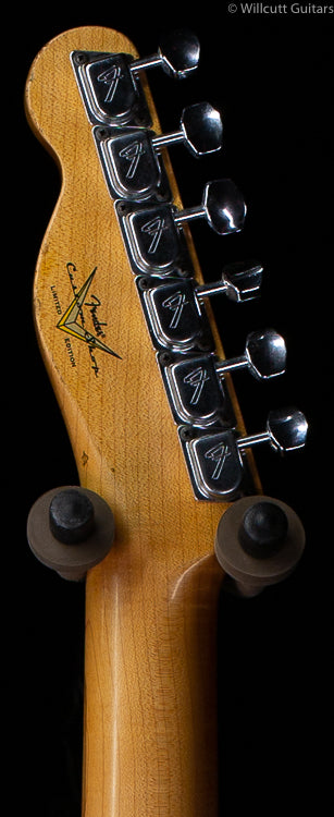 Fender Custom Shop LTD '72 Tele Thinline Relic Aged Blue Flower (672)