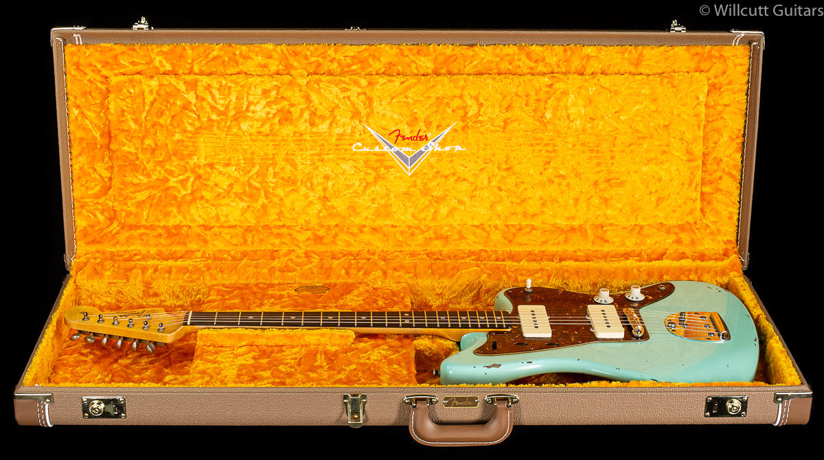 Fender Custom Shop 1965 Jazzmaster Relic Faded Aged Surf Green (712)