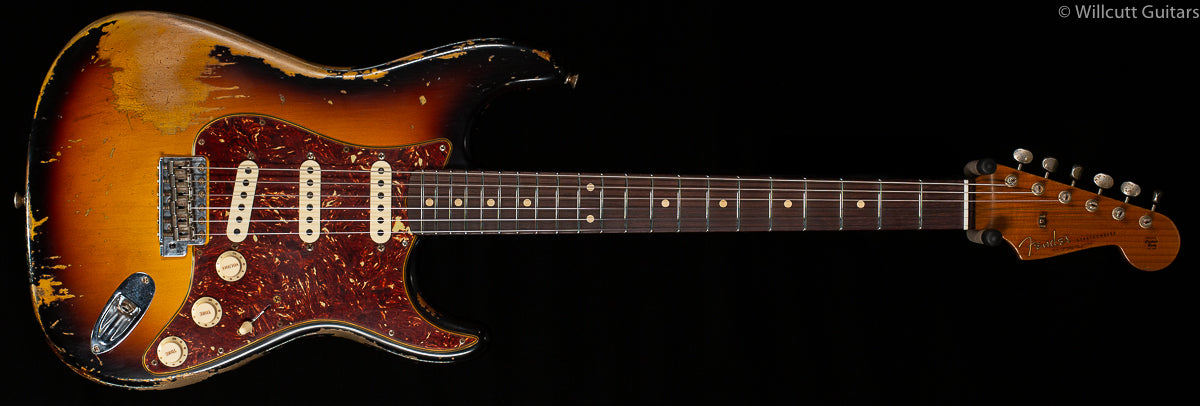 Fender Custom Shop LTD '62 Stratocaster Super Heavy Relic Faded Aged 3-Tone Sunburst