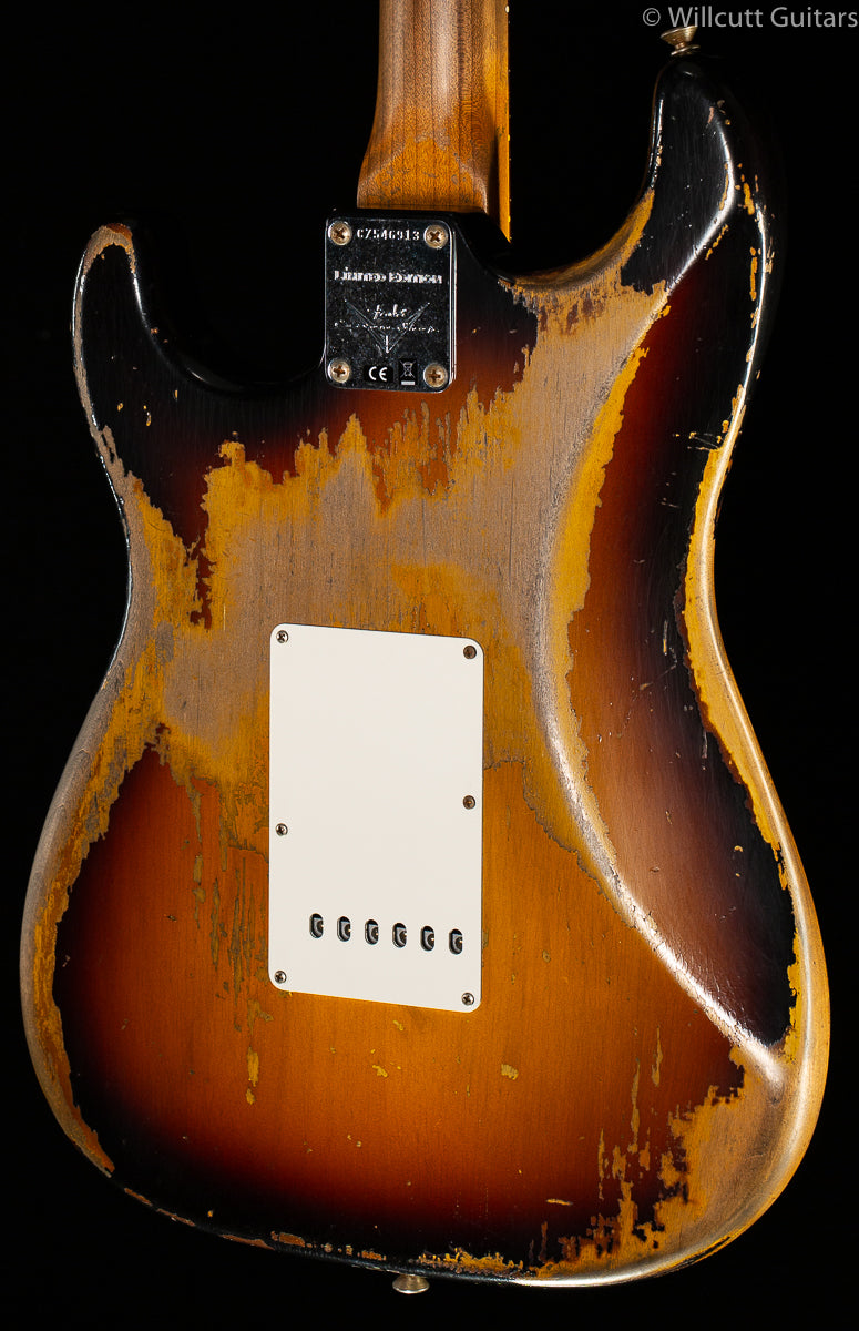Fender Custom Shop LTD '62 Stratocaster Super Heavy Relic Faded Aged 3-Tone Sunburst