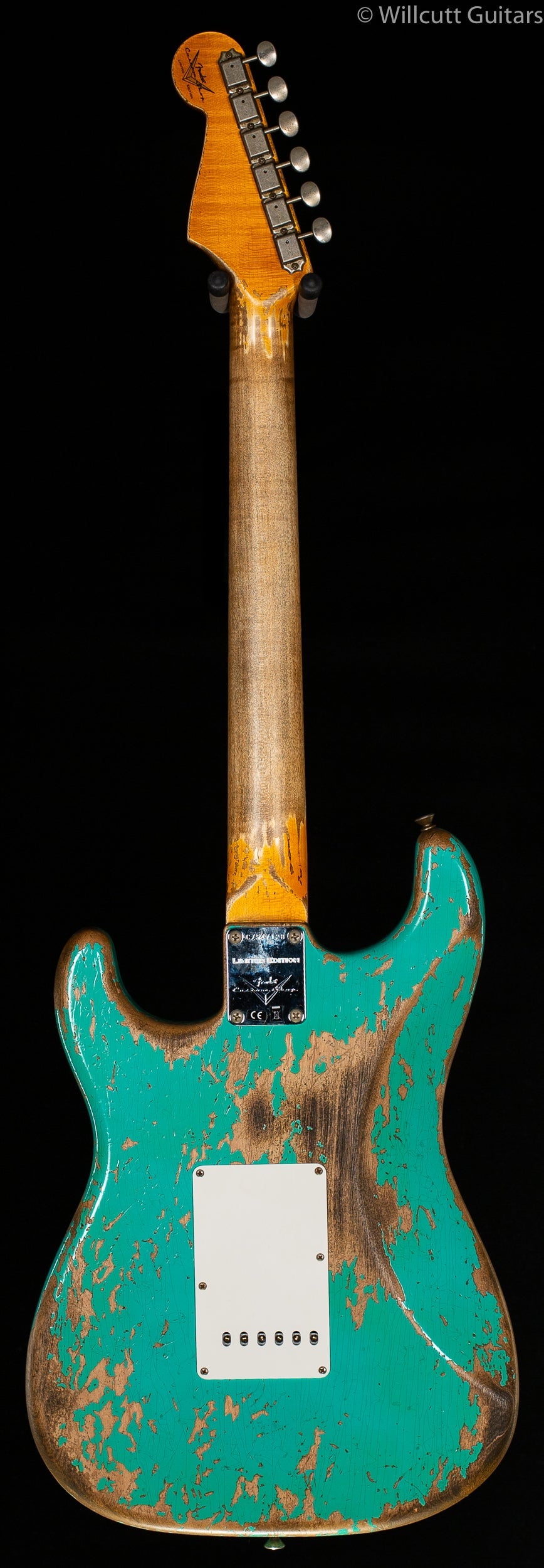 Fender Custom Shop LTD '60 Dual Mag II Stratocaster Super Heavy Relic Aged Surf Green