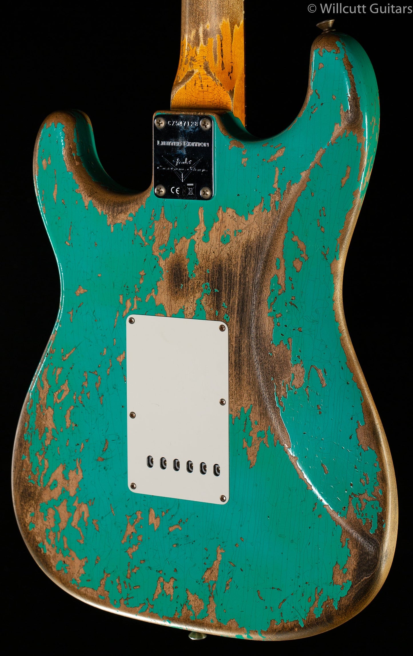 Fender Custom Shop LTD '60 Dual Mag II Stratocaster Super Heavy Relic Aged Surf Green