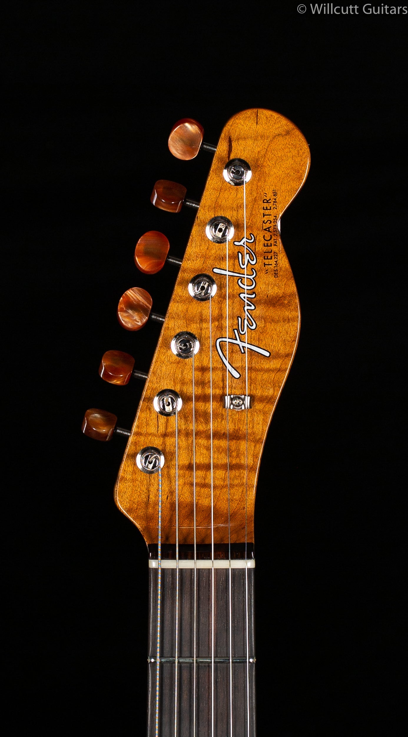 Fender Custom Shop Artisan P90 Maple Burl Telecaster Fiji Mahogany Body with AAAA