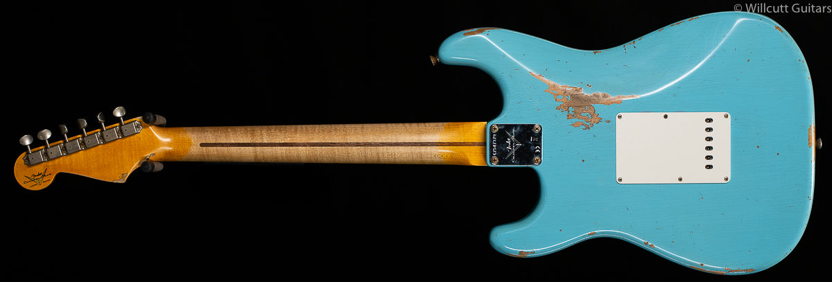 Fender Custom Shop LTD' 59 Stratocaster Heavy Relic Aged Daphne Blue