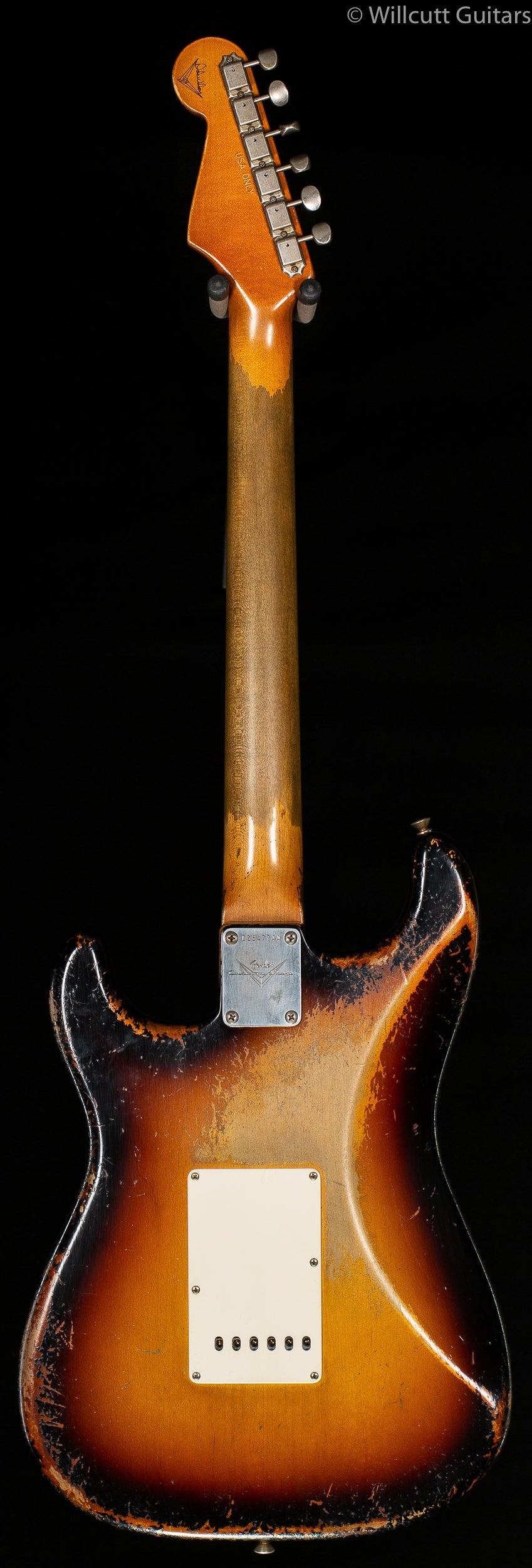 Fender Custom Shop "The 63" 1963 Stratocaster Dale Wilson Masterbuilt Relic 3-Color Sunburst 60C