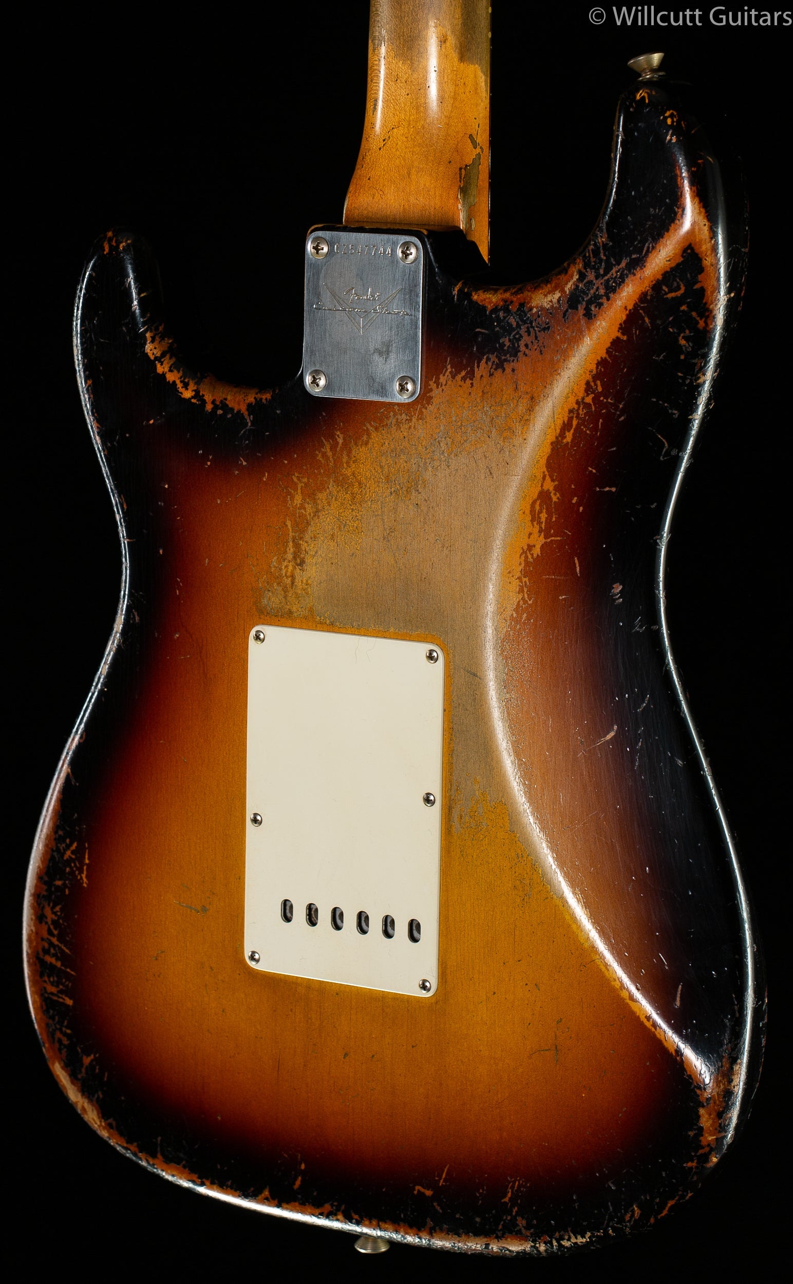 Fender Custom Shop "The 63" 1963 Stratocaster Dale Wilson Masterbuilt Relic 3-Color Sunburst 60C