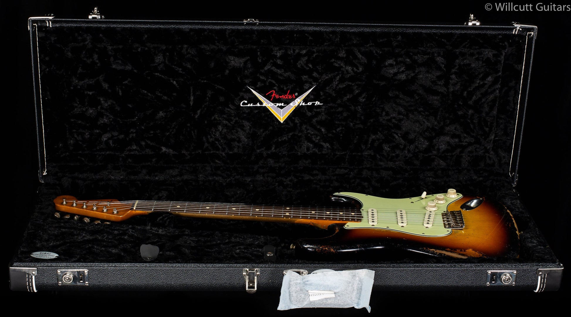 Fender Custom Shop "The 63" 1963 Stratocaster Dale Wilson Masterbuilt Relic 3-Color Sunburst 60C