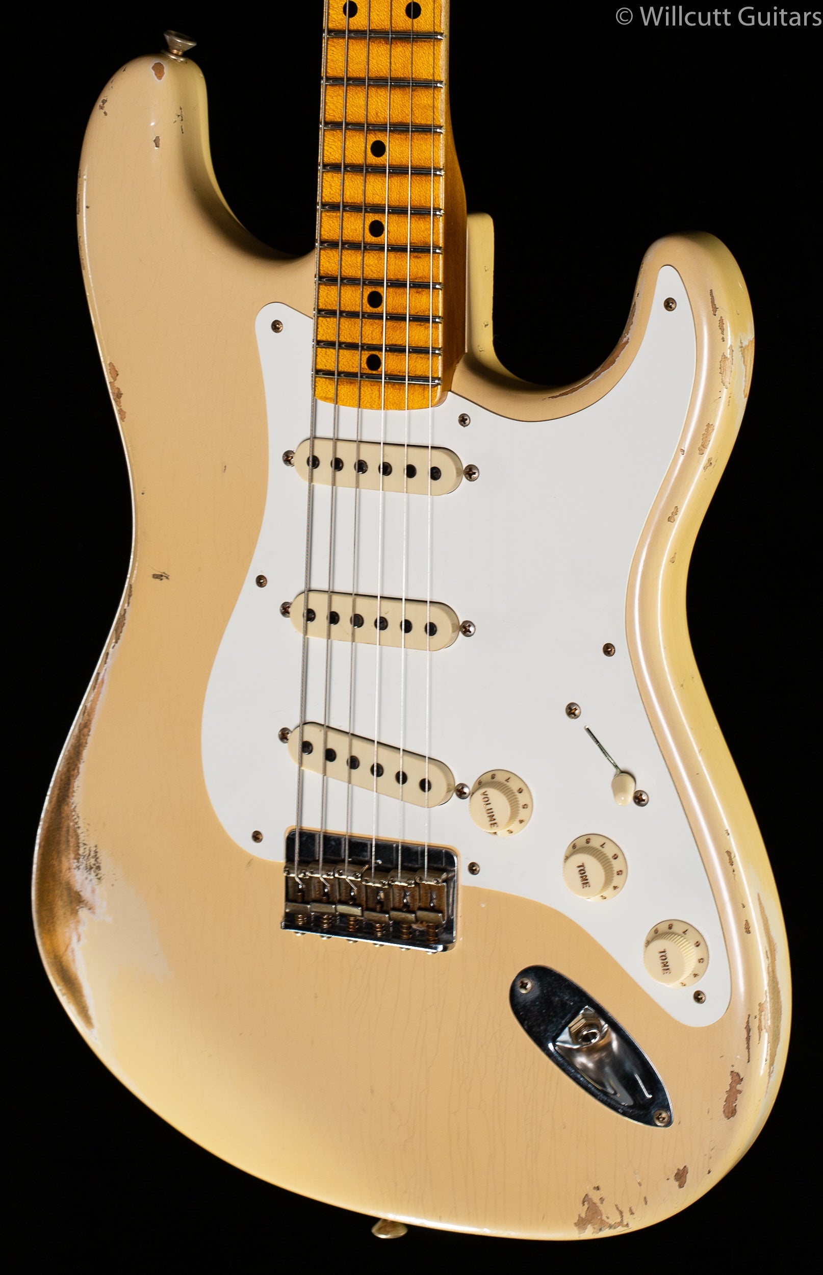 Fender Custom Shop Troposphere Strat Hardtail Heavy Relic Super Faded Aged Desert Sand