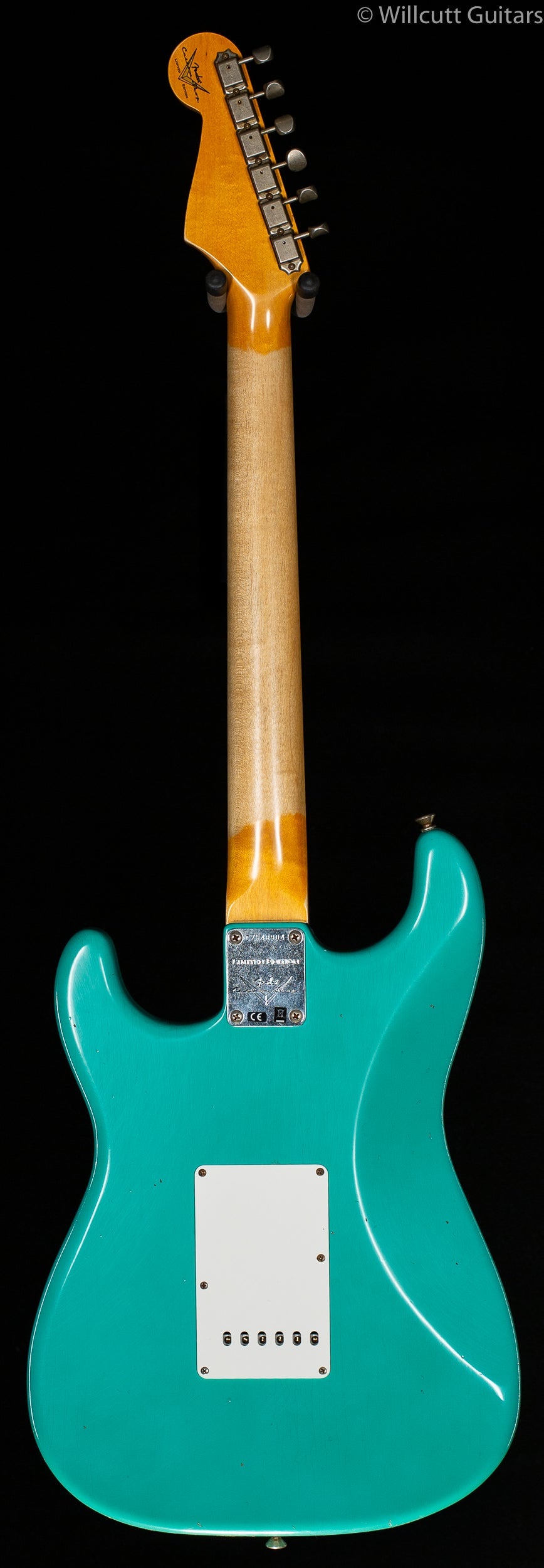 Fender Custom Shop LTD '62/'63 Stratocaster Journeyman Relic Aged Seafoam Green Rosewood Fingerboard