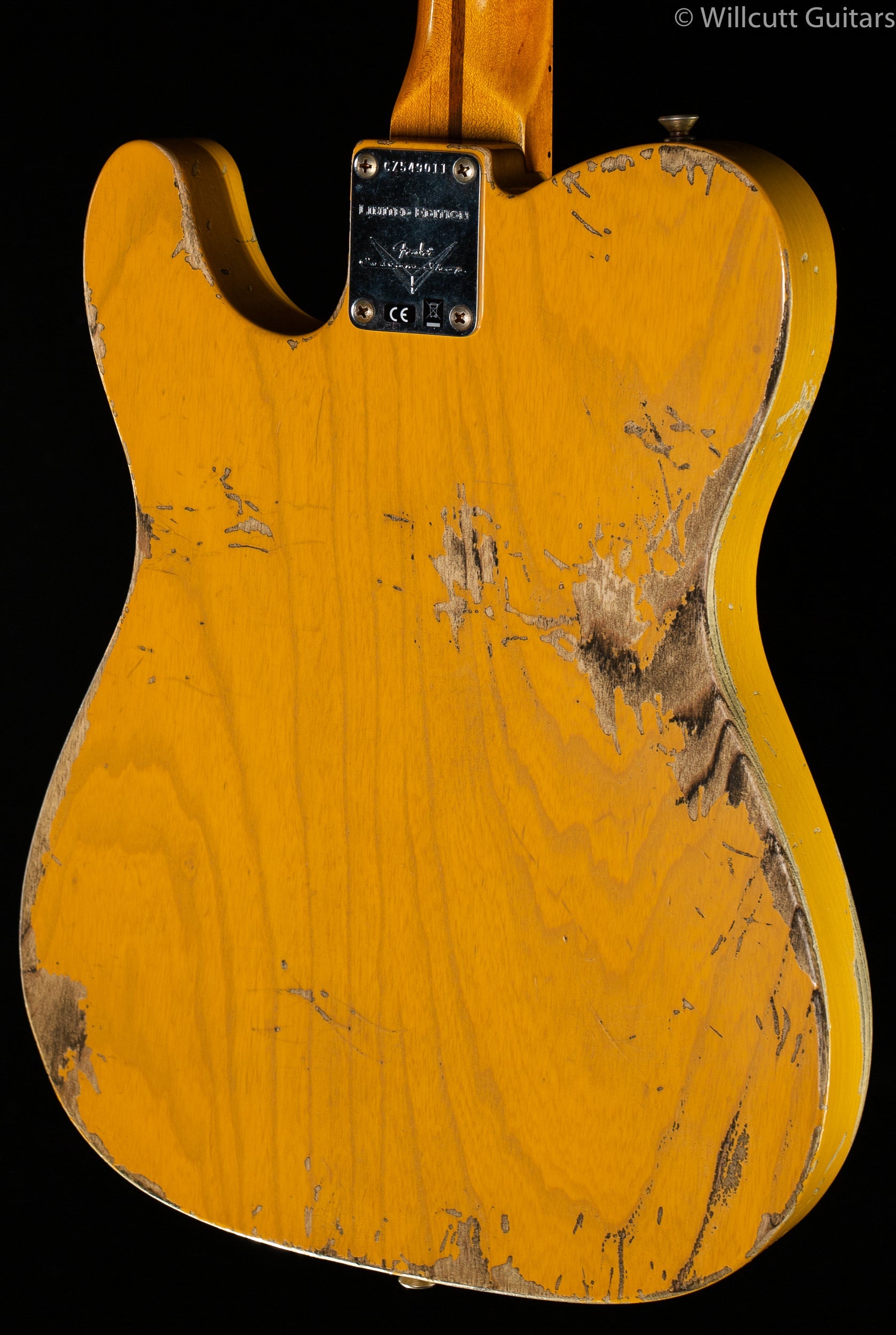 Fender Custom Shop LTD Cunife Blackguard Telecaster Heavy Relic Maple