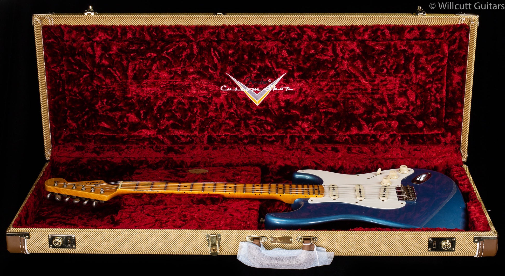 Fender Custom Shop LTD 1957 Hardtail Stratocaster Journeyman Relic Lake Placid Blue