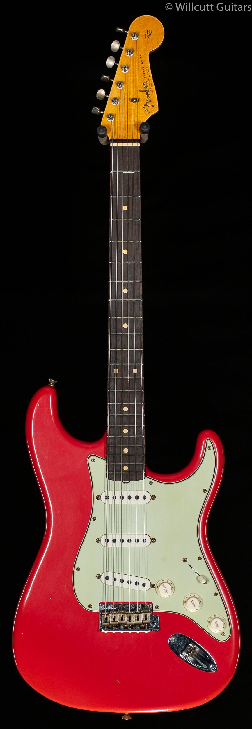 Fender Custom Shop LTD '62/'63 Stratocaster Journeyman Relic Aged Fiesta Red