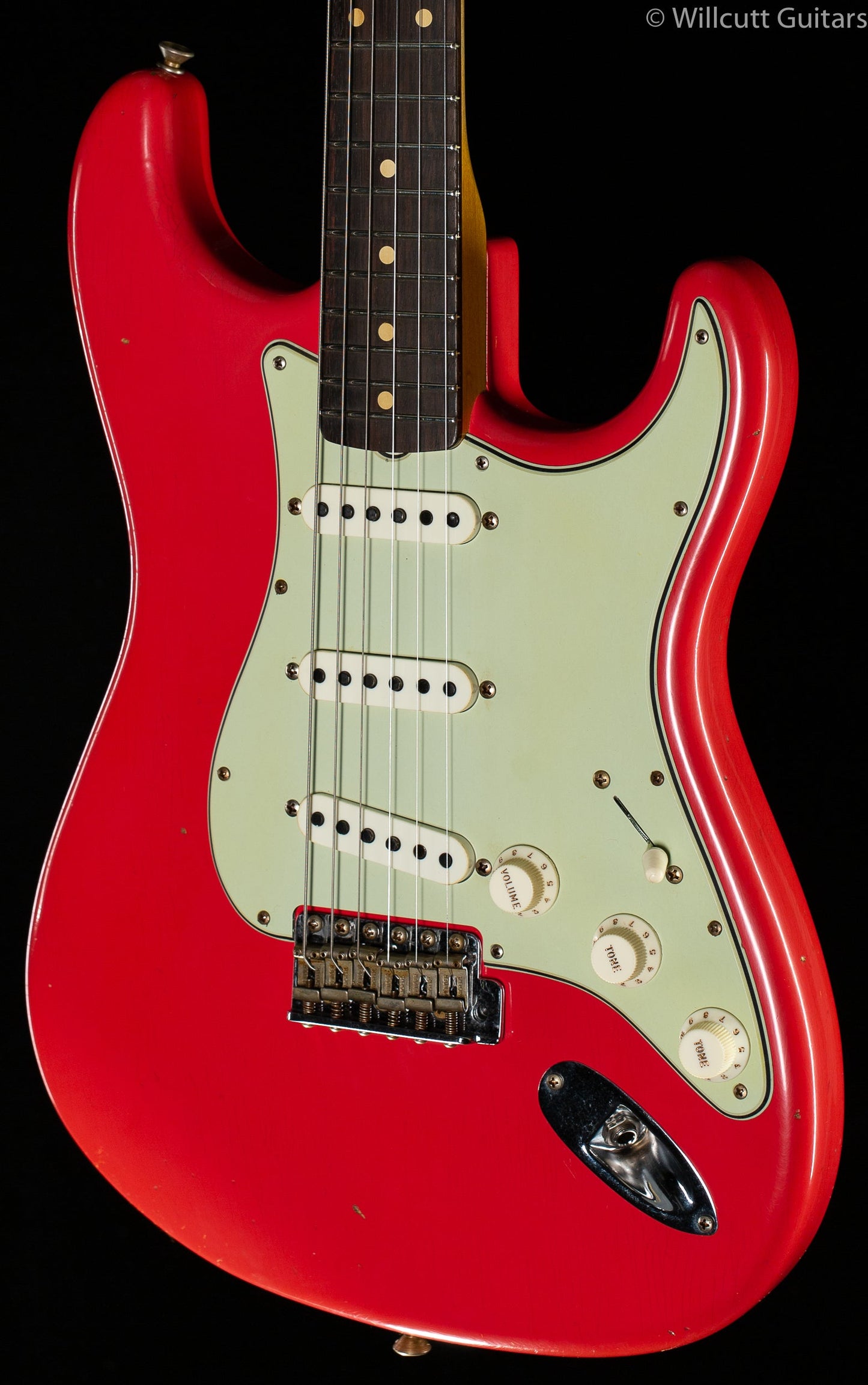 Fender Custom Shop LTD '62/'63 Stratocaster Journeyman Relic Aged Fiesta Red
