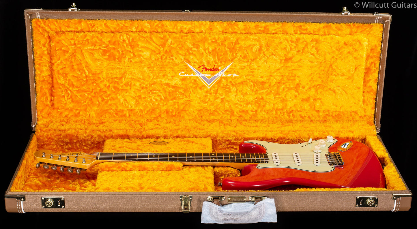 Fender Custom Shop LTD '62/'63 Stratocaster Journeyman Relic Aged Fiesta Red