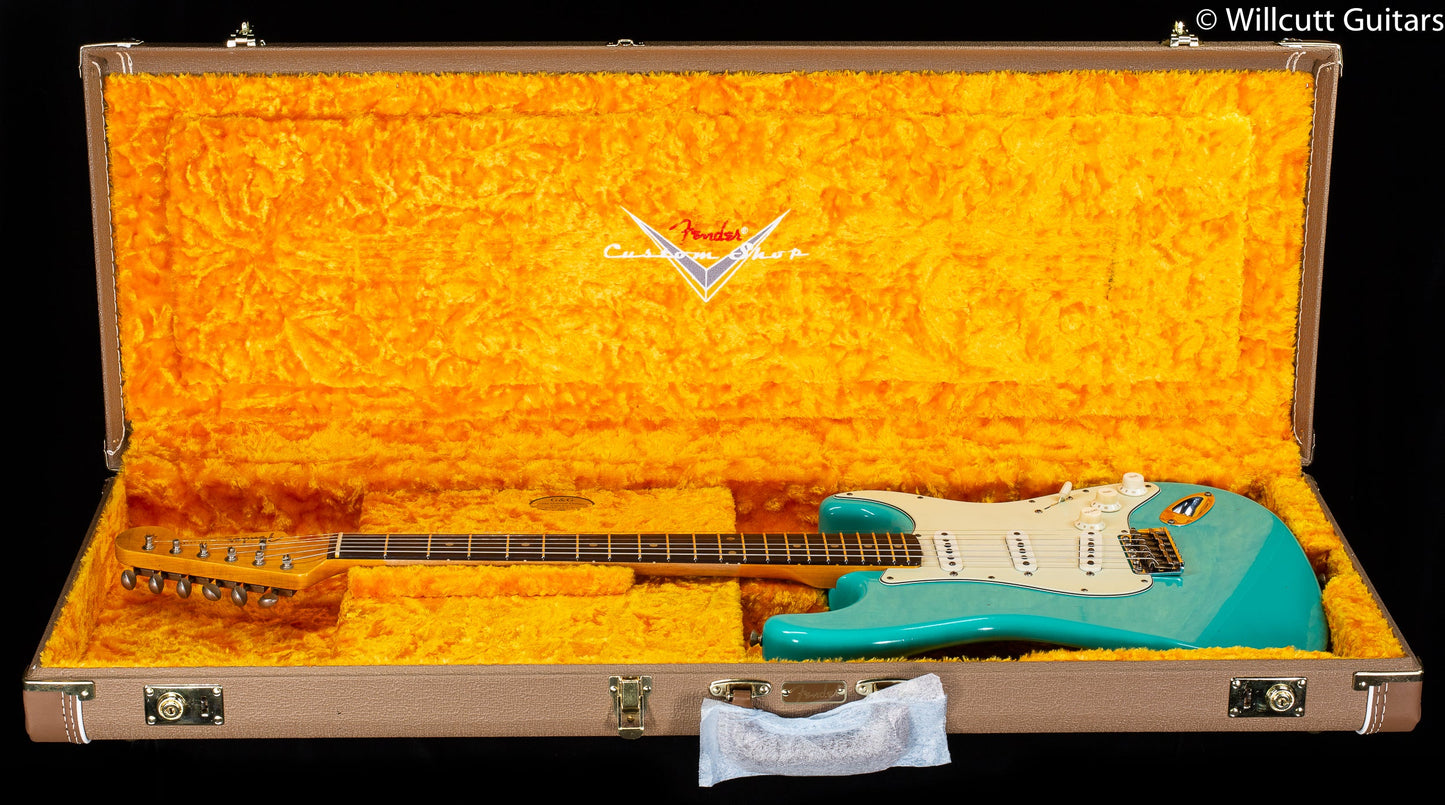 Fender Custom Shop LTD '62/'63 Stratocaster Journeyman Relic Aged Seafoam Green Rosewood Fingerboard