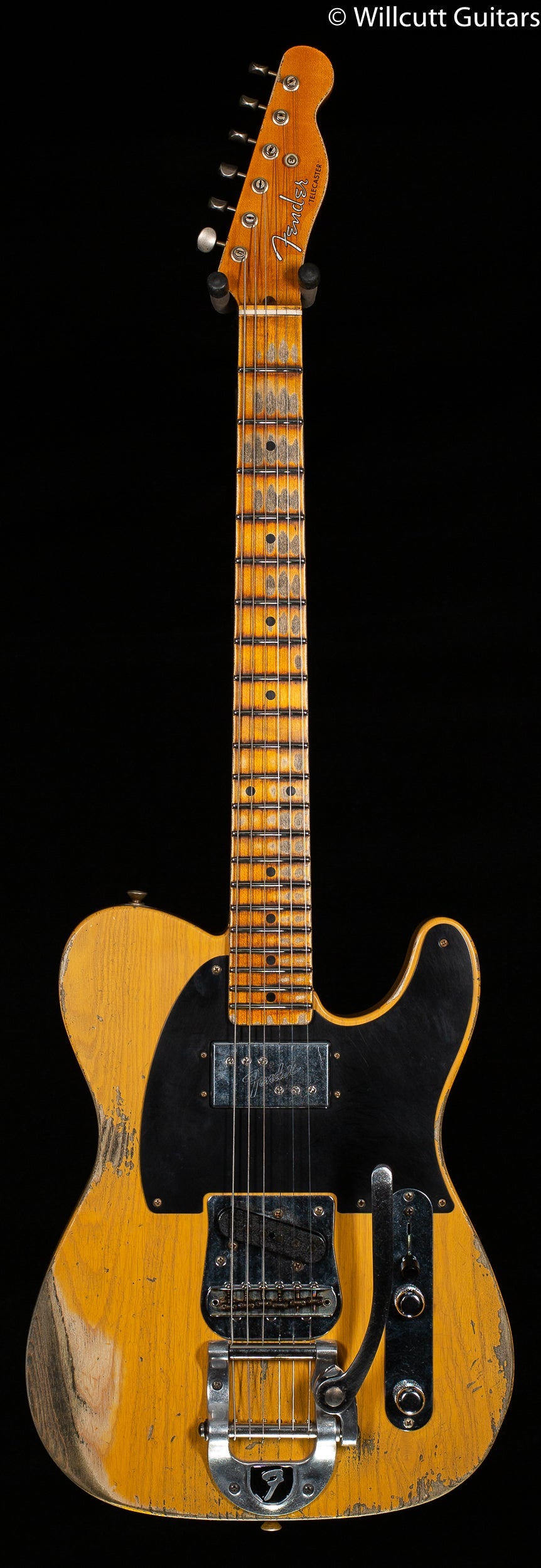 Fender Custom Shop LTD Cunife Blackguard Telecaster Heavy Relic Maple