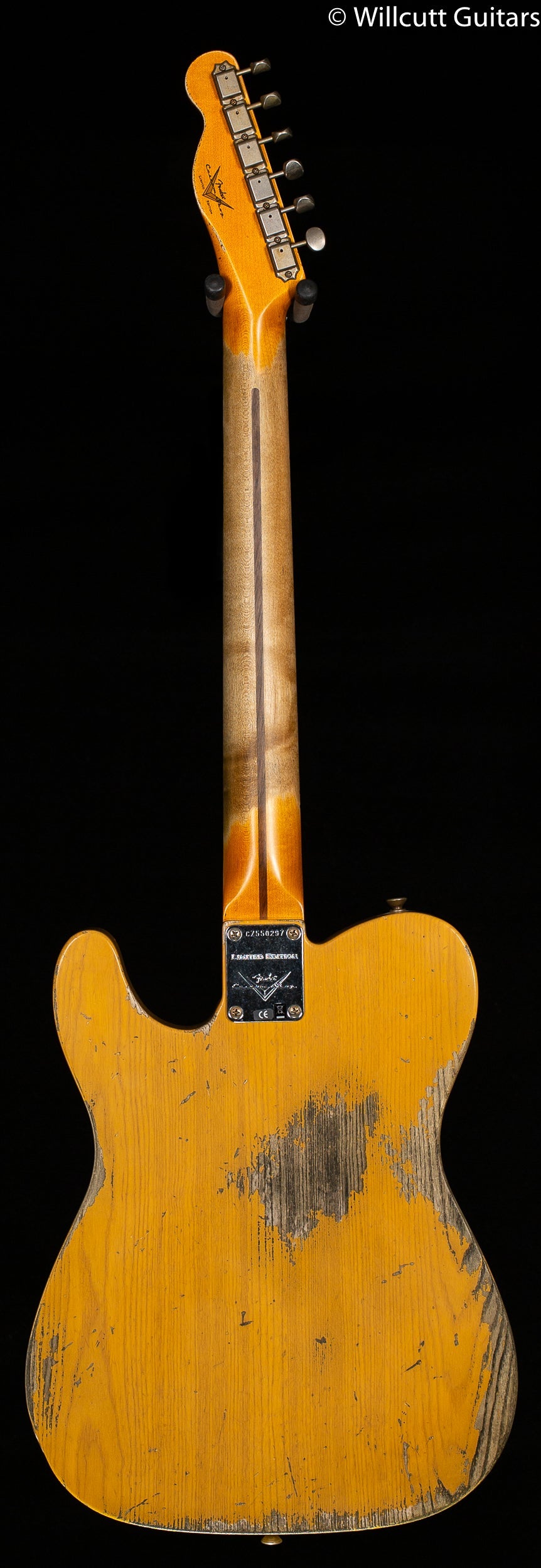 Fender Custom Shop LTD Cunife Blackguard Telecaster Heavy Relic Maple