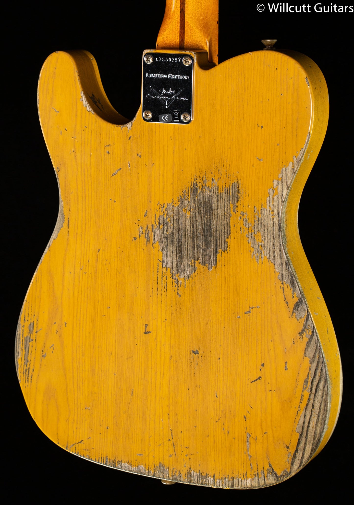Fender Custom Shop LTD Cunife Blackguard Telecaster Heavy Relic Maple
