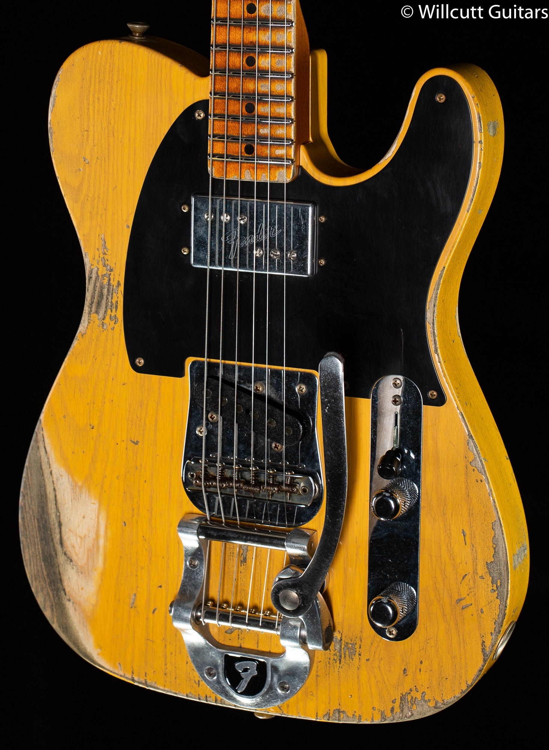 Fender Custom Shop LTD Cunife Blackguard Telecaster Heavy Relic Maple