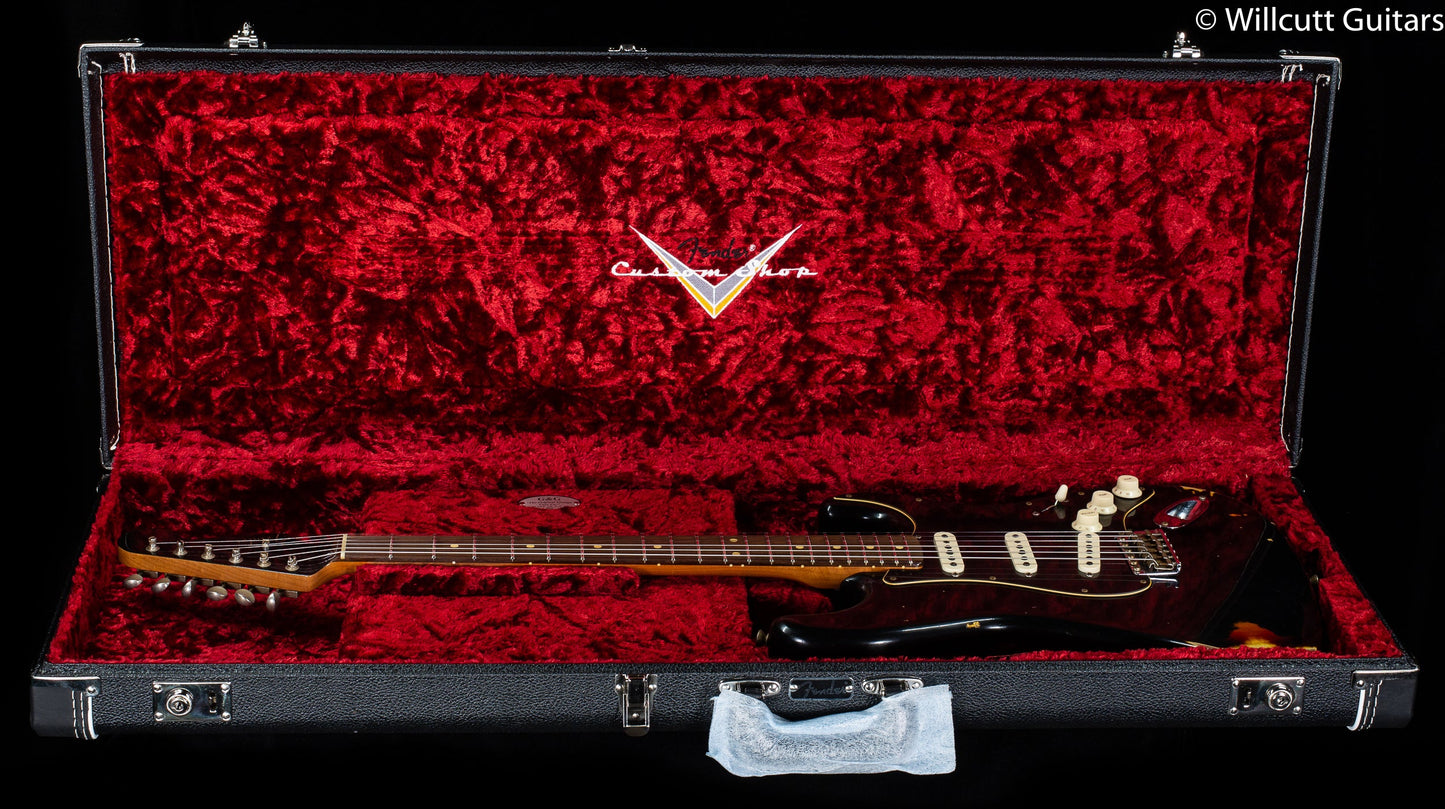 Fender Custom Shop Limited Edition Dual-Mag II Stratocaster Relic Black Rosewood