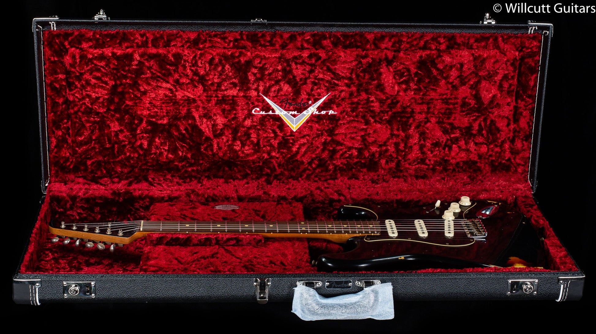 Fender Custom Shop Limited Edition Dual-Mag II Stratocaster Relic Black Rosewood