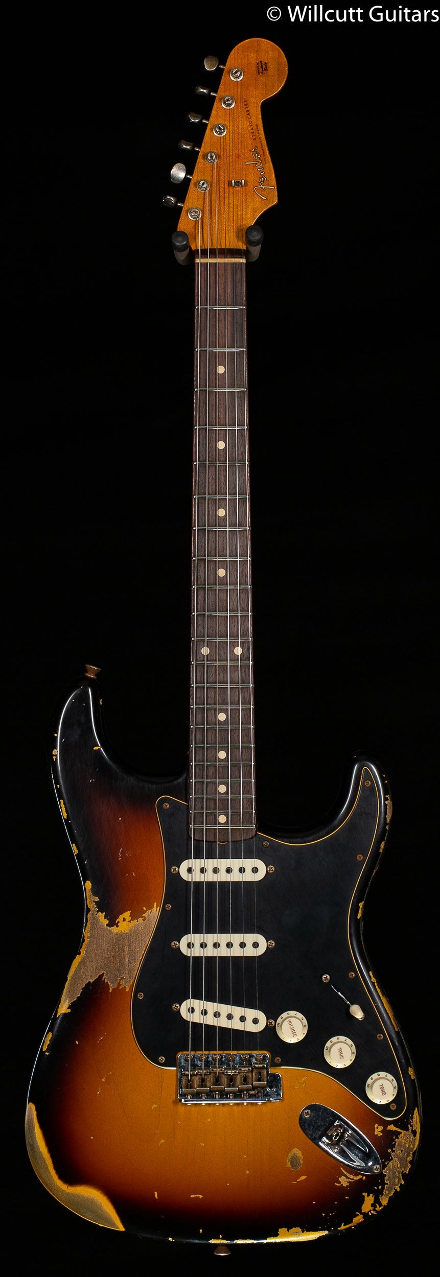 Fender Custom Shop LTD Dual-Mag II Stratocaster Heavy Relic Super Faded Aged 3-Tone Sunburst