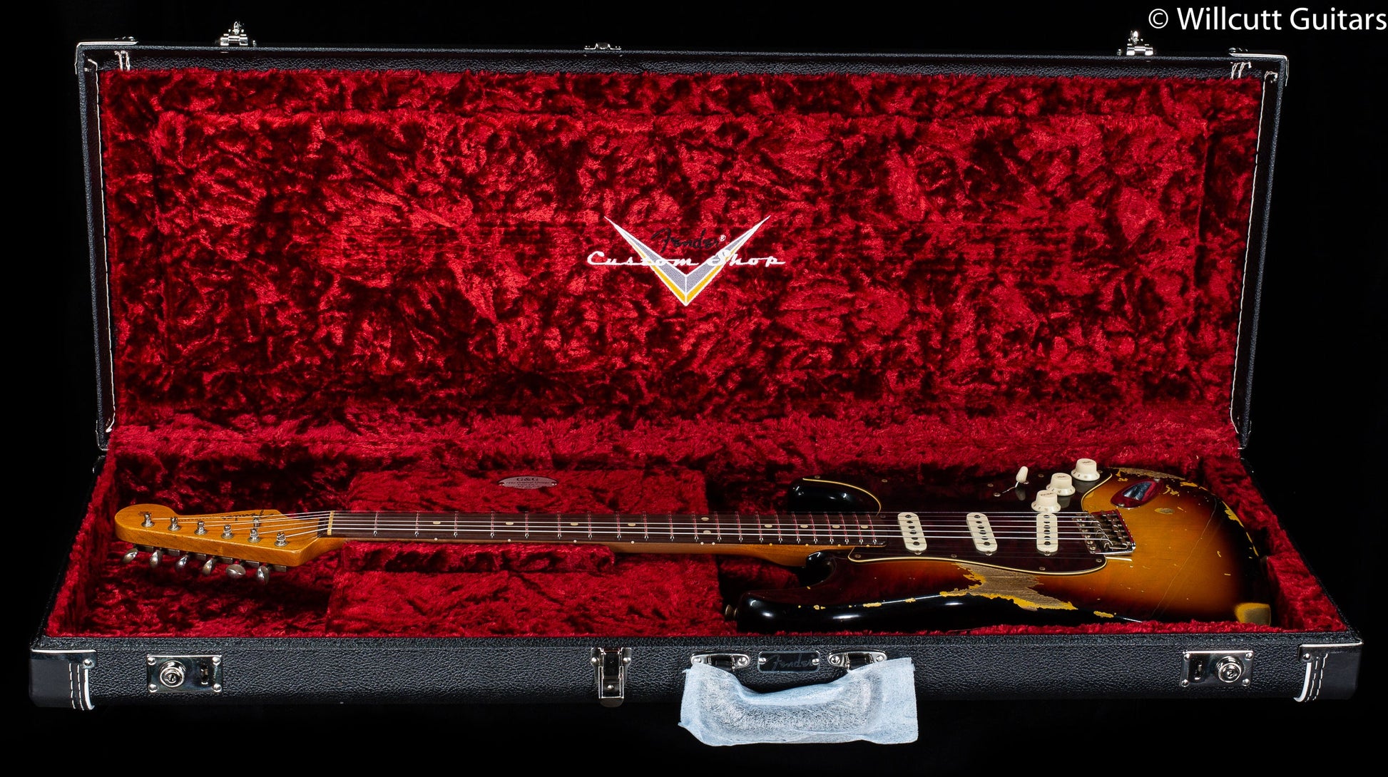 Fender Custom Shop LTD Dual-Mag II Stratocaster Heavy Relic Super Faded Aged 3-Tone Sunburst