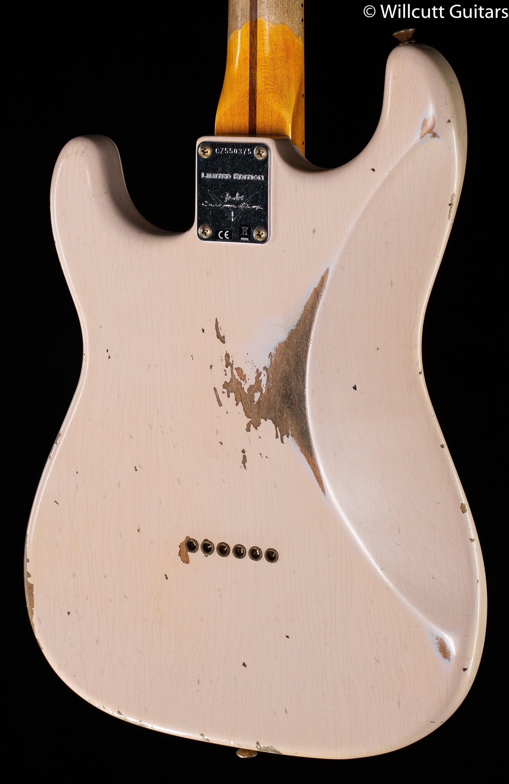 Fender Custom Shop Troposphere Strat Hardtail Heavy Relic Super Faded Aged Sell Pink
