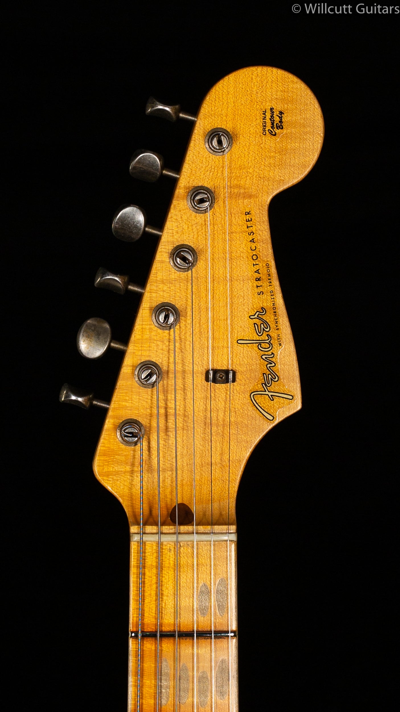 Fender Custom Shop '50s Dual Mag II Strat Journeyman Relic Faded Aged Ice Blue Metallic (360)