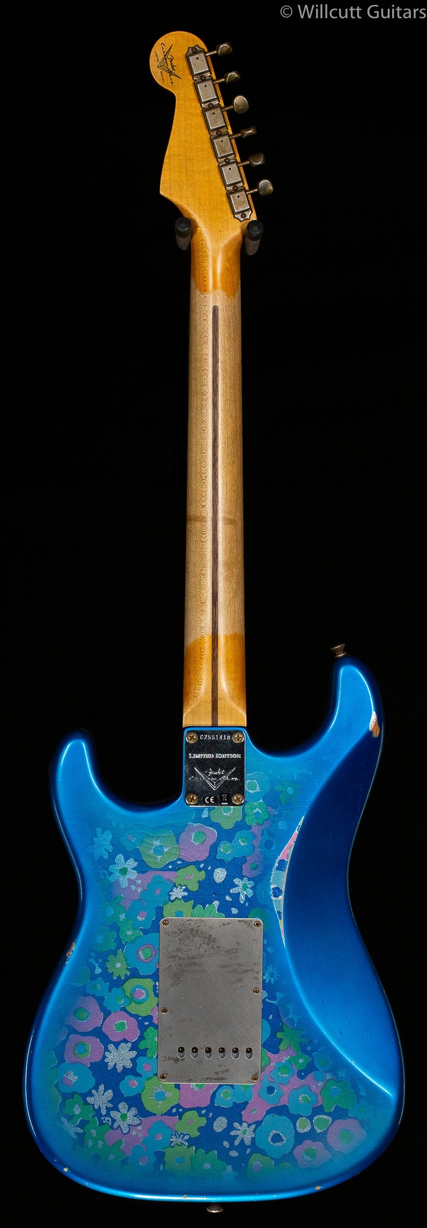 Fender Custom Shop El Diablo Stratocaster Relic Aged Blue Flower