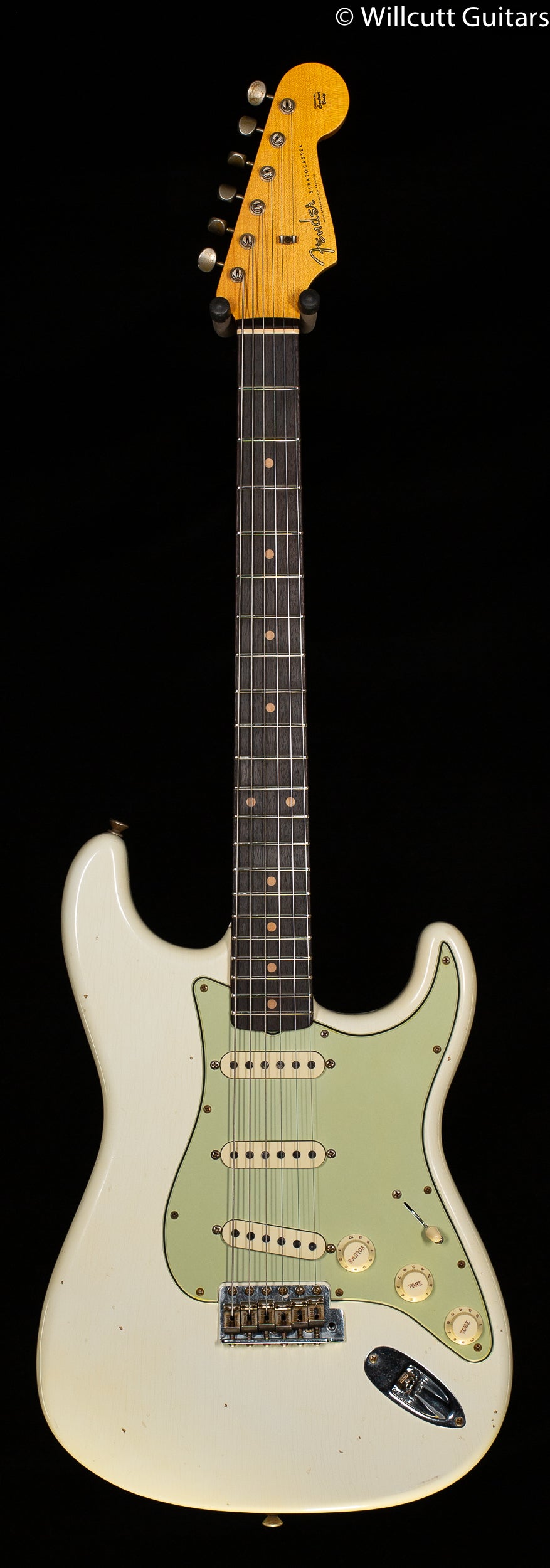 Fender Custom Shop LTD 1960 Stratocaster Journeyman Relic Aged Olympic White