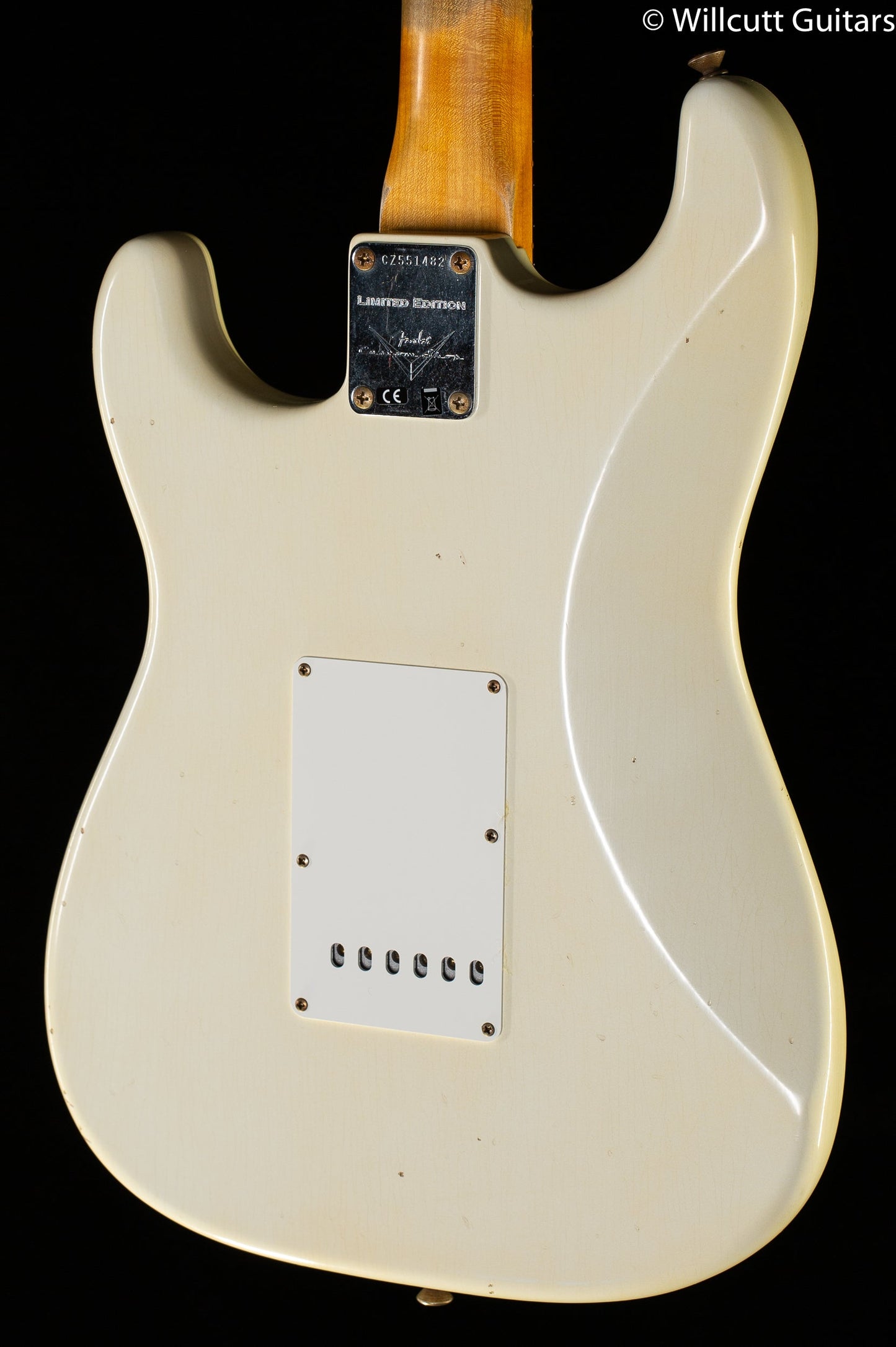 Fender Custom Shop LTD 1960 Stratocaster Journeyman Relic Aged Olympic White