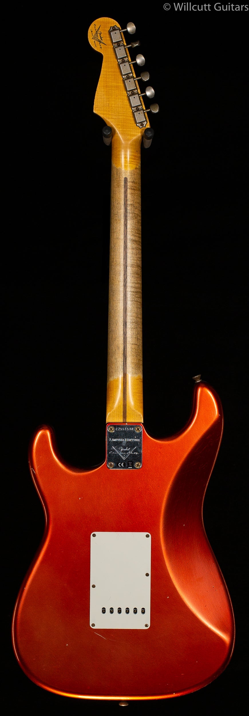Fender Custom Shop '50s Dual Mag II Stratocaster Journeyman Relic Faded Aged Melon Candy Metallic