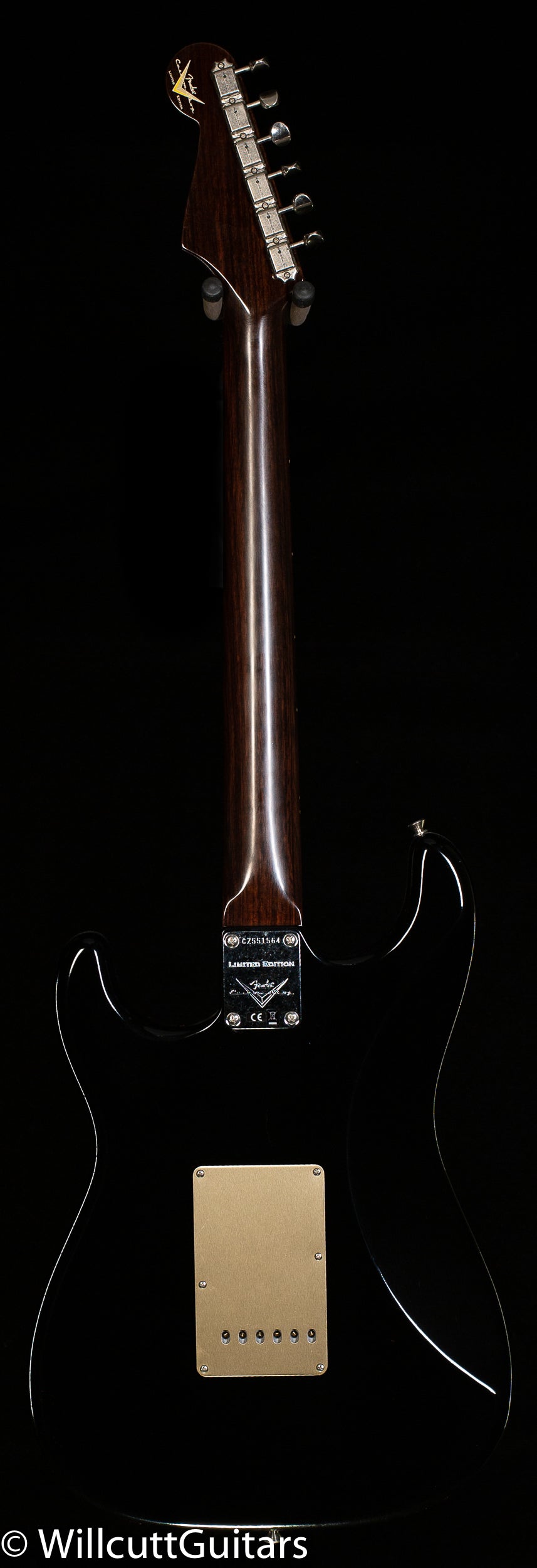 Fender Custom Shop 1957 Rosewood Neck Stratocaster Deluxe Classic Classic Aged Black