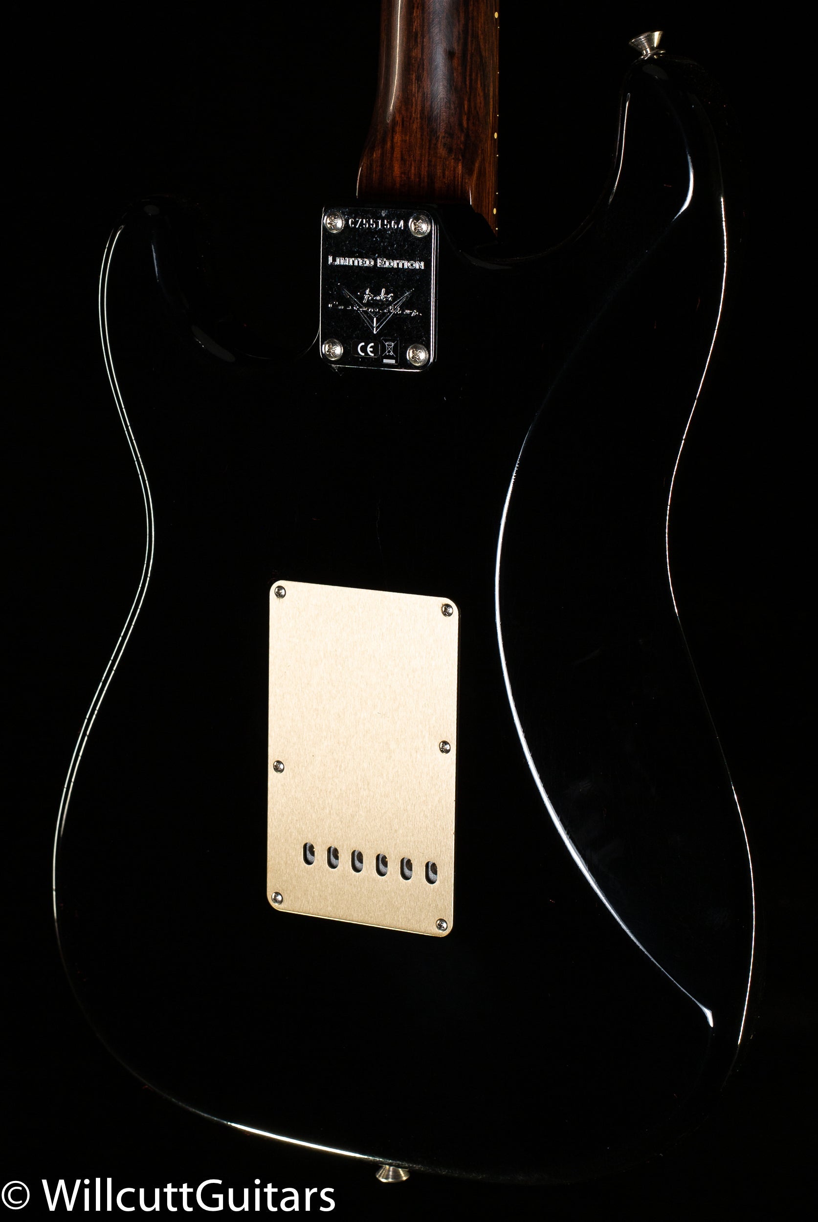 Fender Custom Shop 1957 Rosewood Neck Stratocaster Deluxe Classic Classic Aged Black