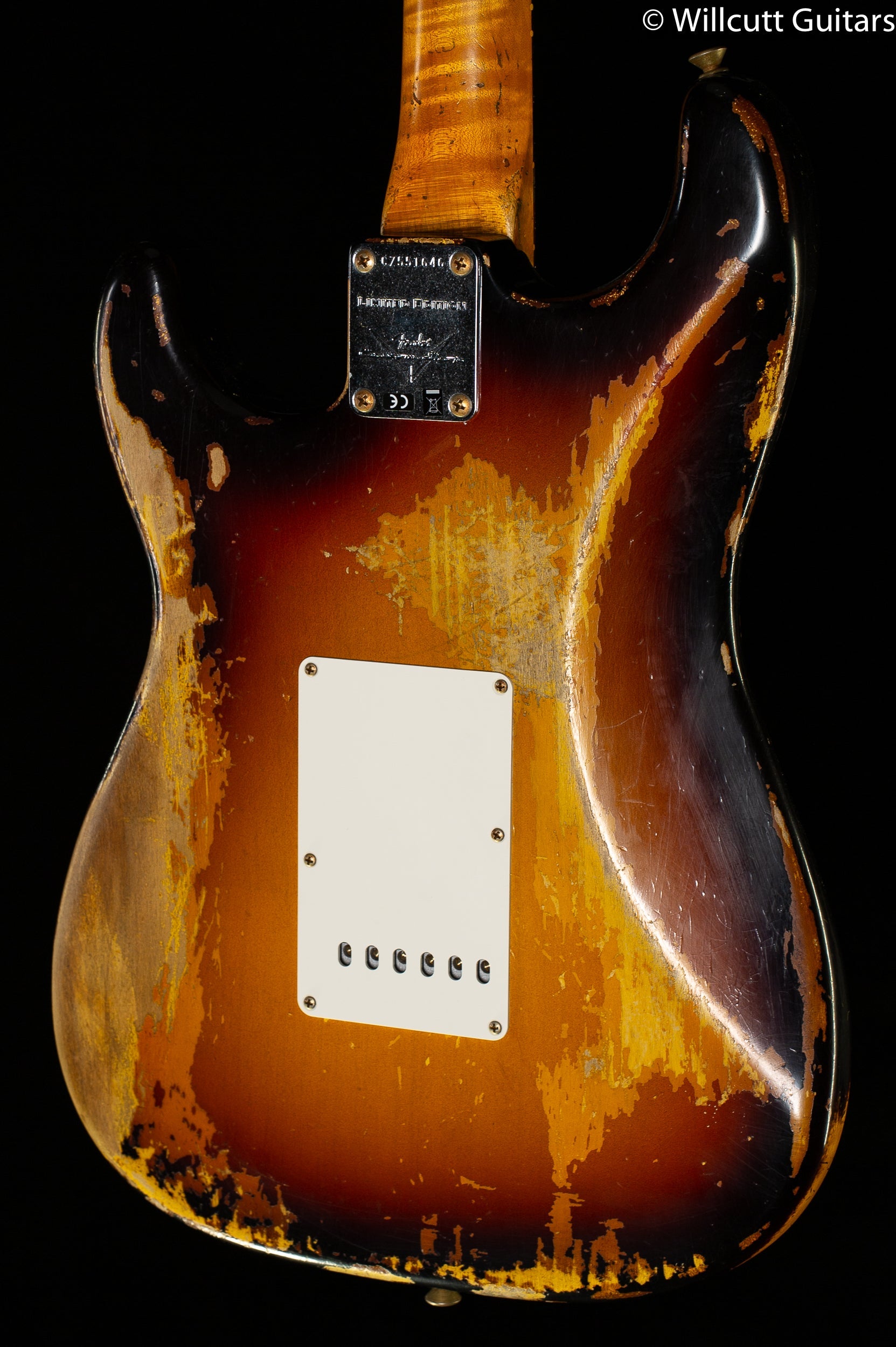 Fender Custom Shop 1960 Dual Mag II Strat Super Heavy Relic Faded Aged 3-Color Sunburst