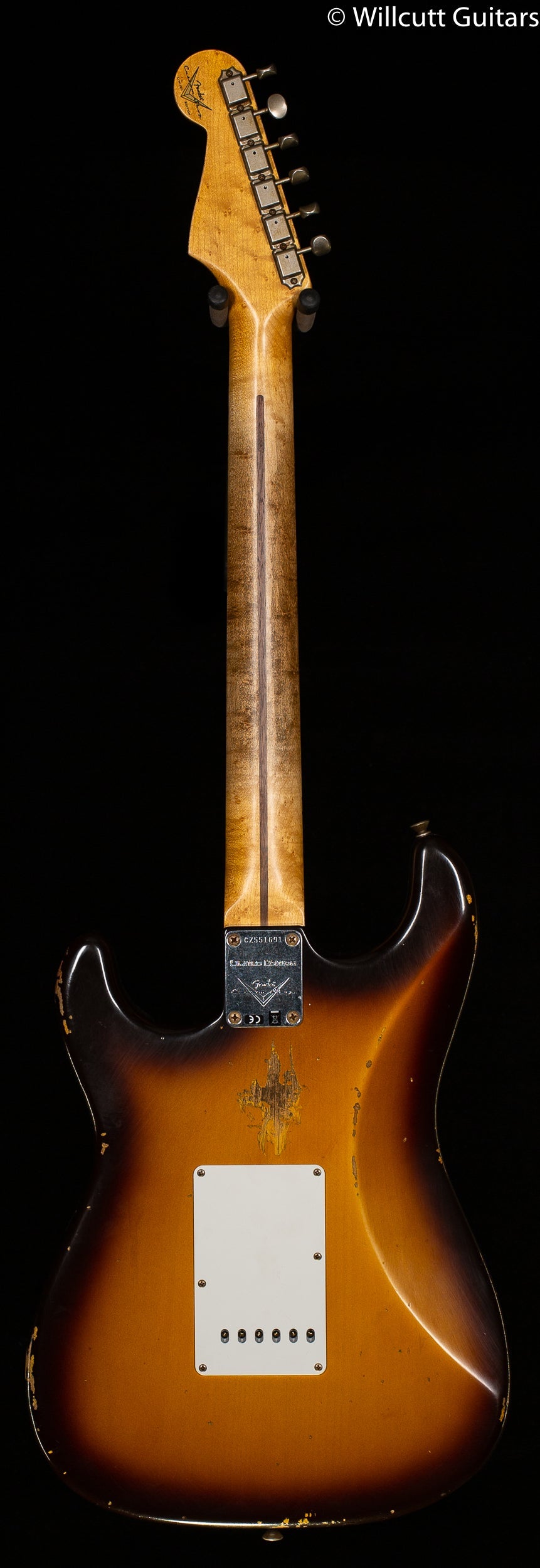 Fender Custom Shop Tomatillo Stratocaster III Relic Faded Aged Chocolate 2-Tone Sunburst