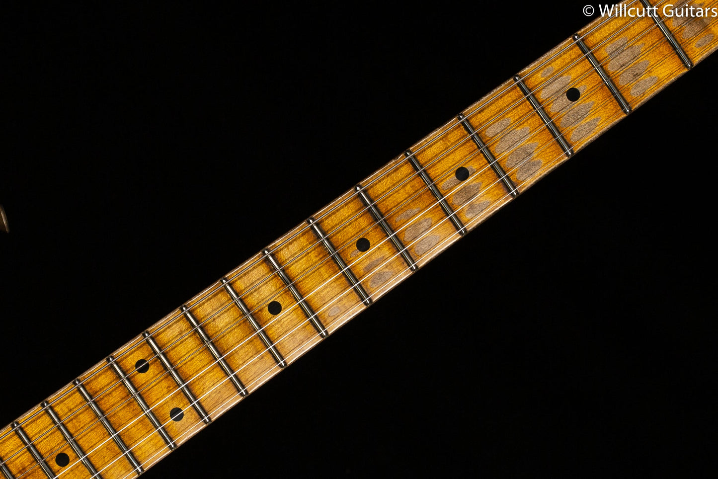 Fender Custom Shop Tomatillo Stratocaster III Relic Faded Aged Chocolate 2-Tone Sunburst
