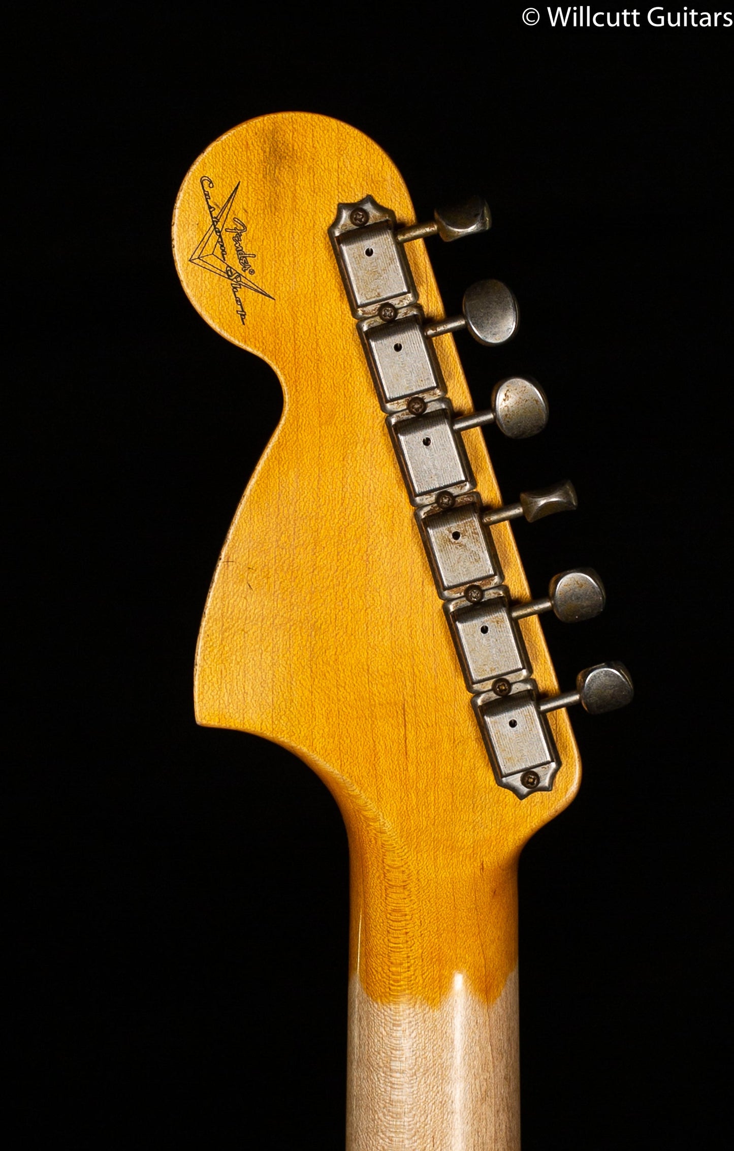 Fender 1967 Stratocaster Heavy Relic Rosewood Fingerboard Aged Black