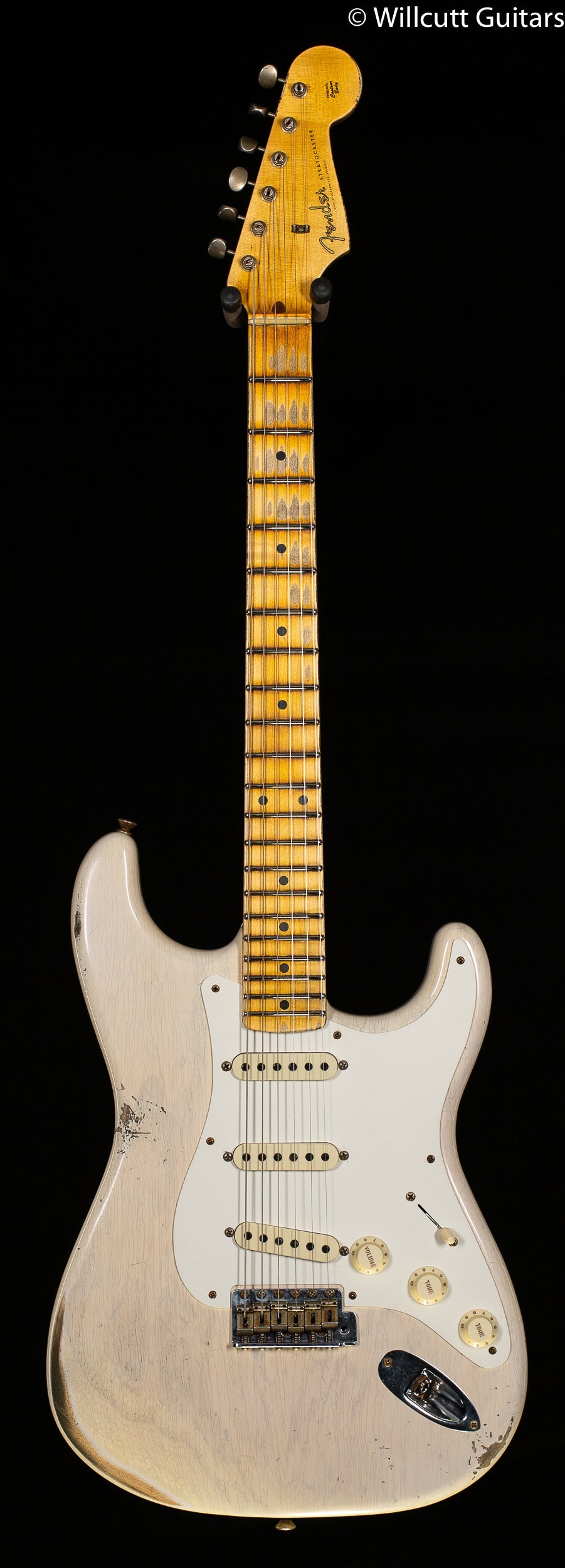 Fender Custom Shop 1957 Stratocaster Relic Aged White Blonde