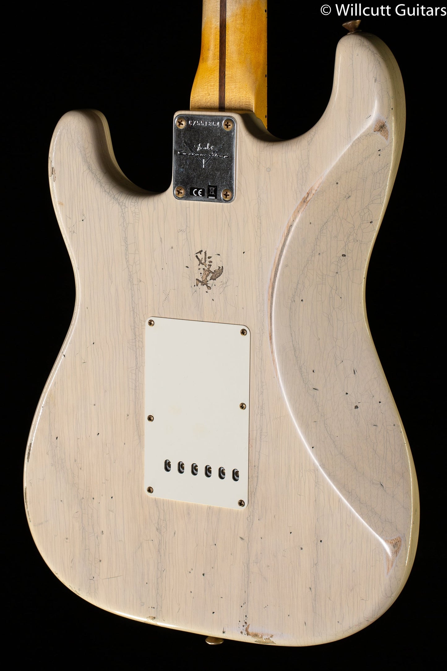 Fender Custom Shop 1957 Stratocaster Relic Aged White Blonde