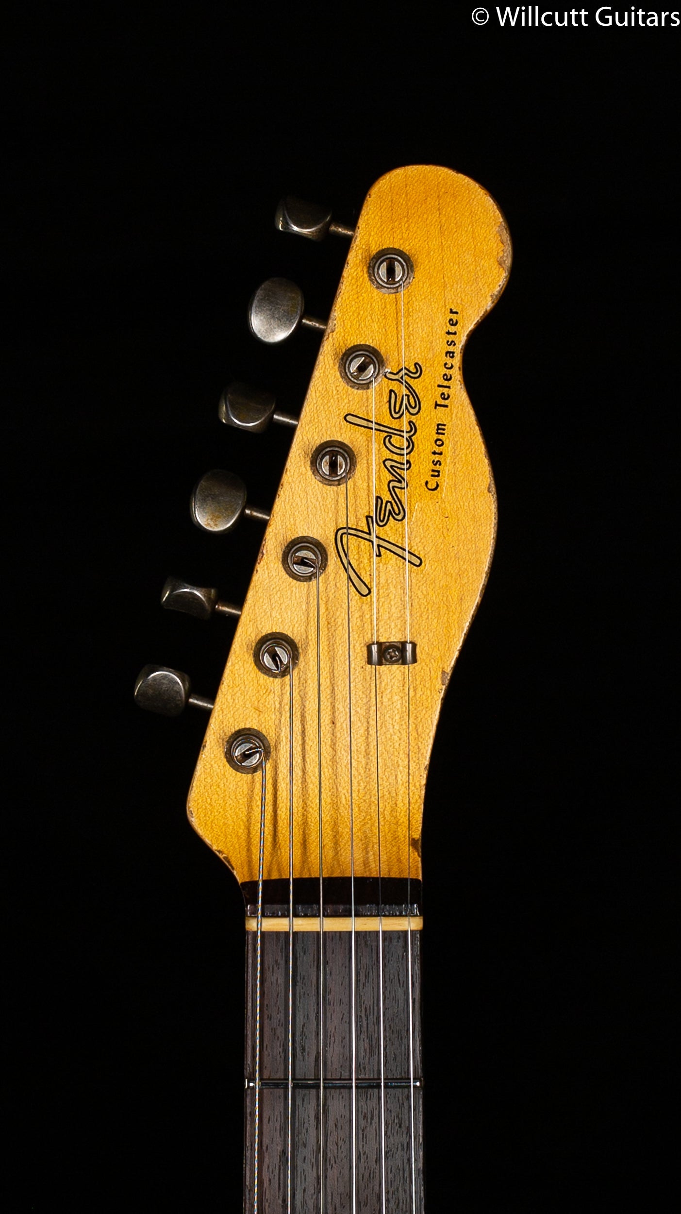 Fender Custom Shop 1960 Telecaster Custom Relic Aged Lake Placid Blue over Chocolate 3-Color Sunburst