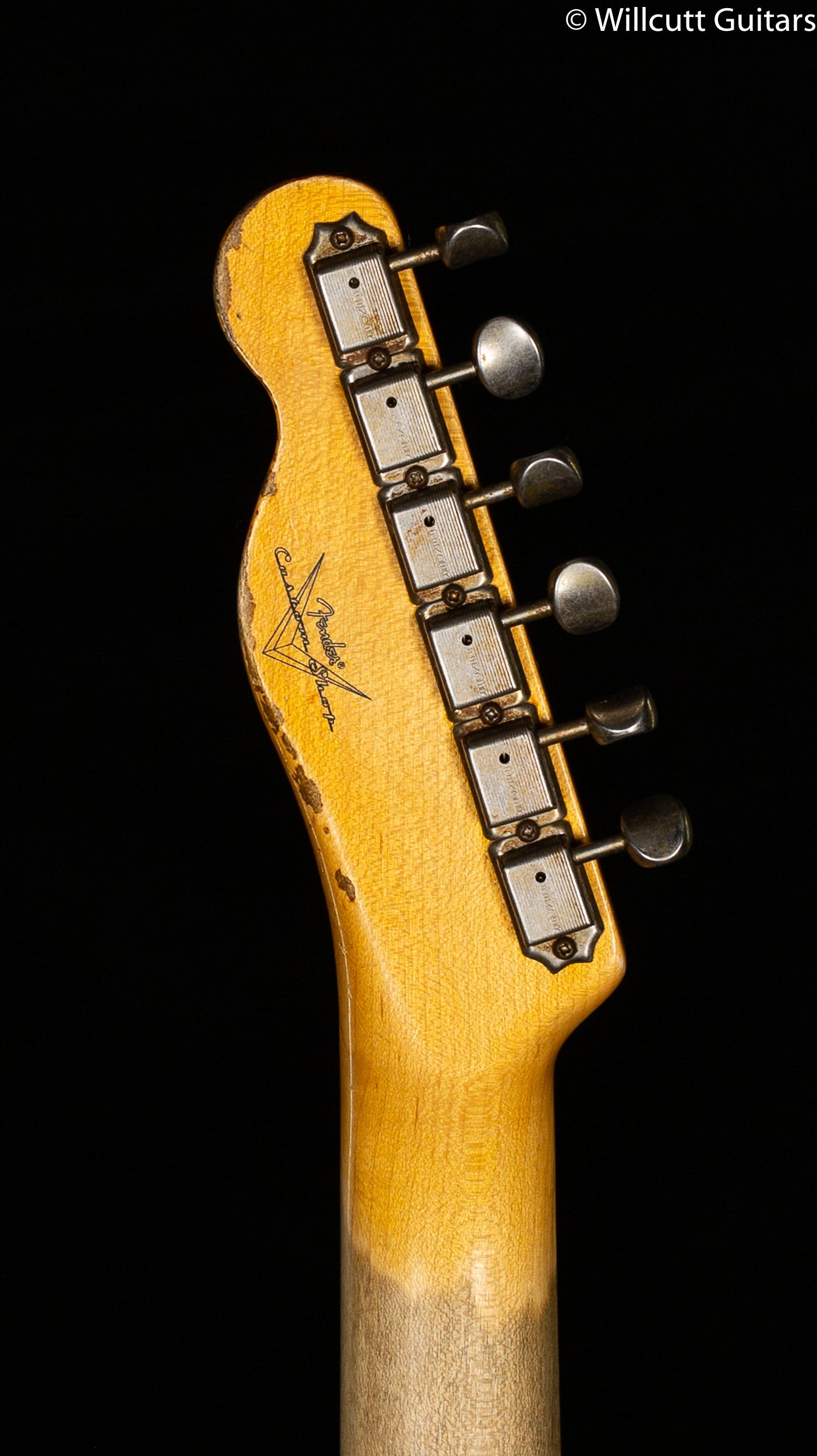 Fender Custom Shop 1960 Telecaster Custom Relic Aged Lake Placid Blue over Chocolate 3-Color Sunburst