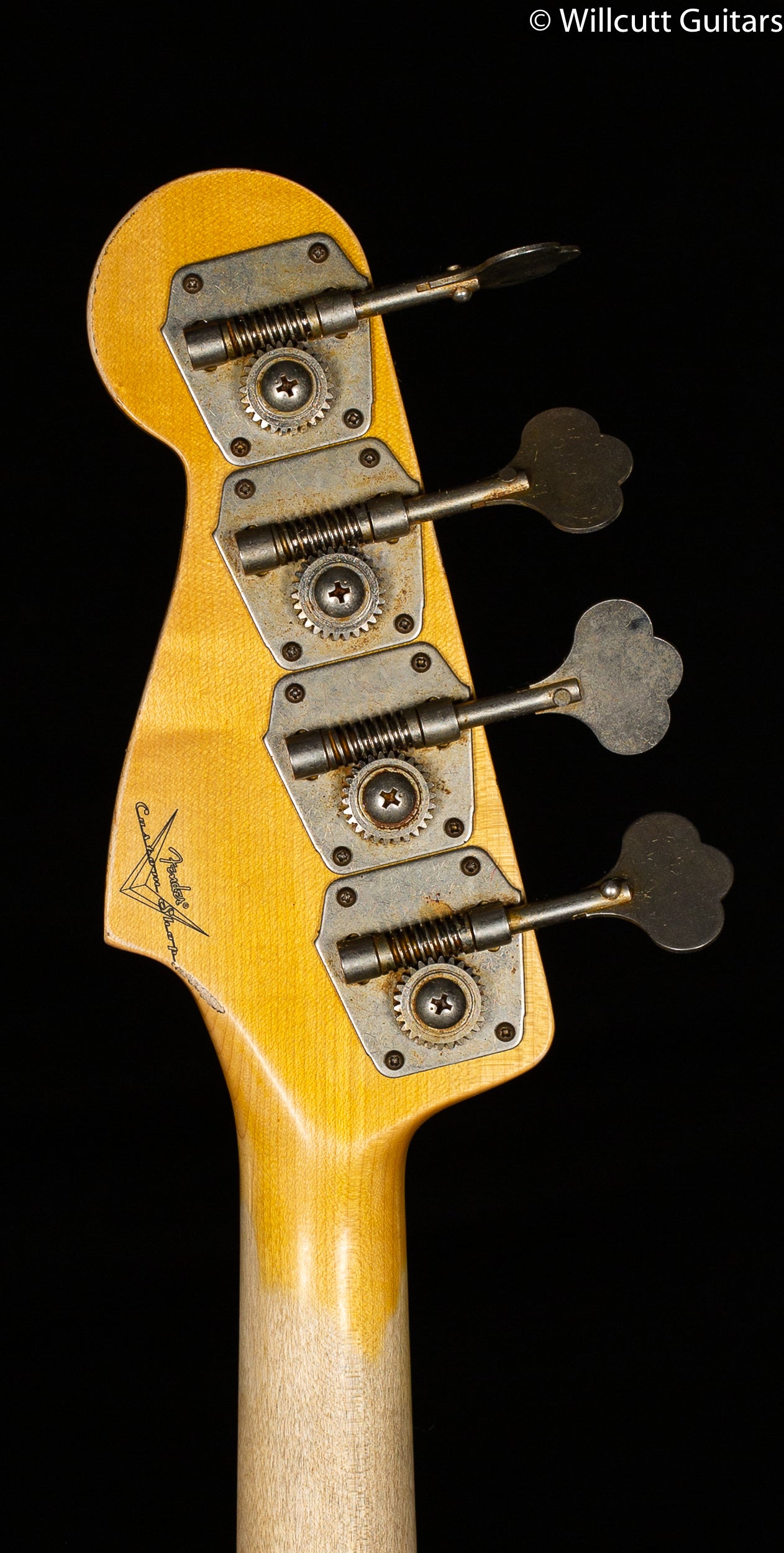 Fender Custom Shop 1961 Jazz Bass Heavy Relic Rosewood Fingerboard 3-Color Sunburst