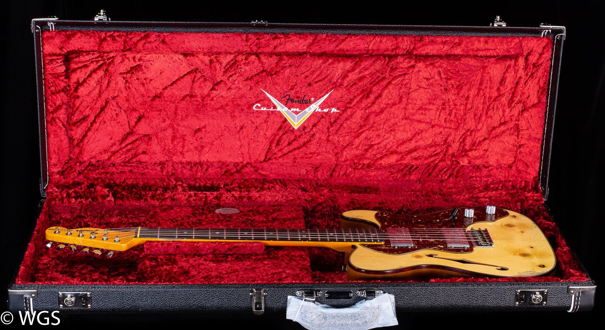 Fender Limited Edition Knotty Cunife Telecaster Relic Rosewood Fingerboard Aged Natural (827)