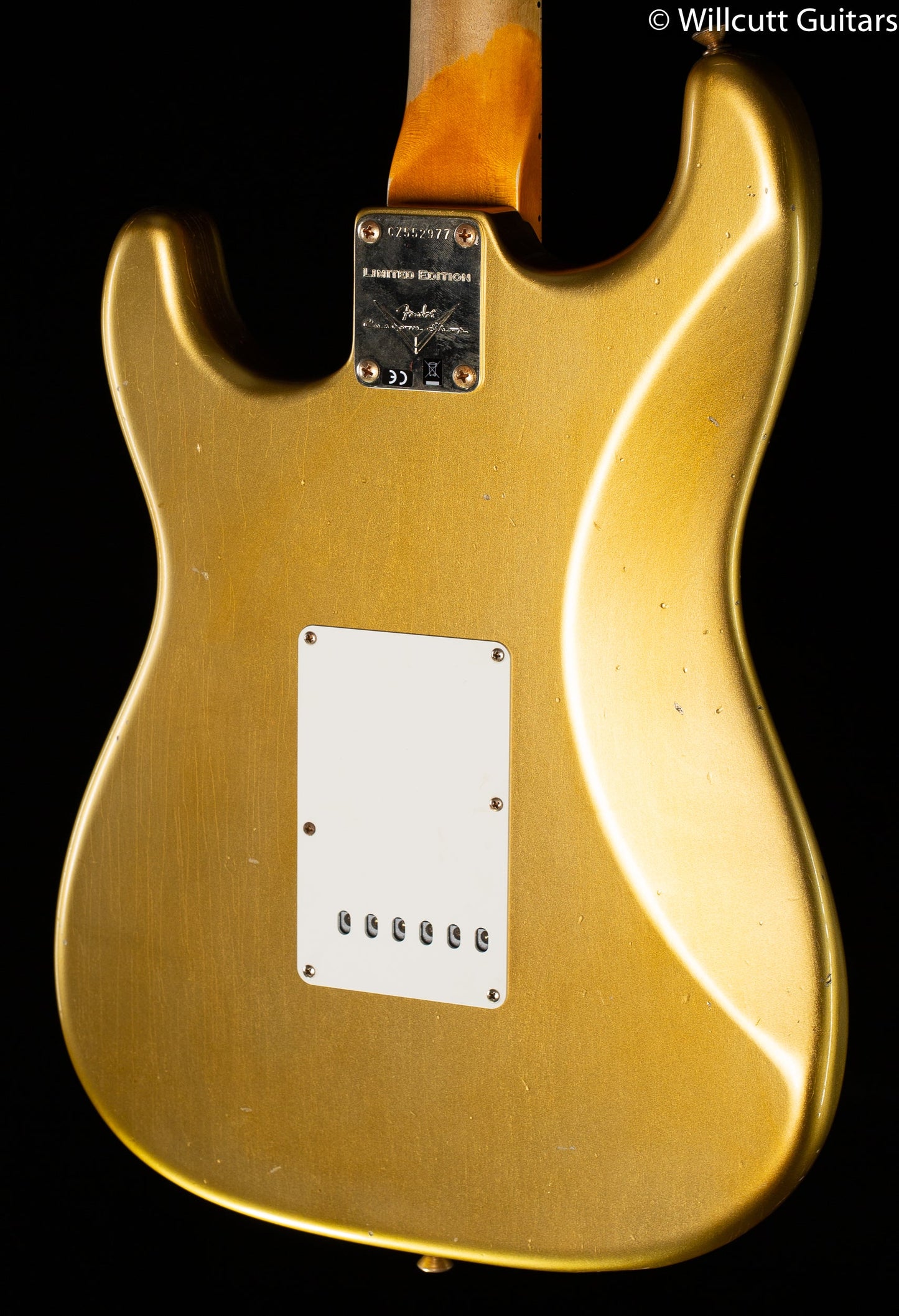 Fender Custom Shop LTD '62 Bone Tone Stratocaster Journeyman Relic Maple Fingerboard Aged Aztec Gold