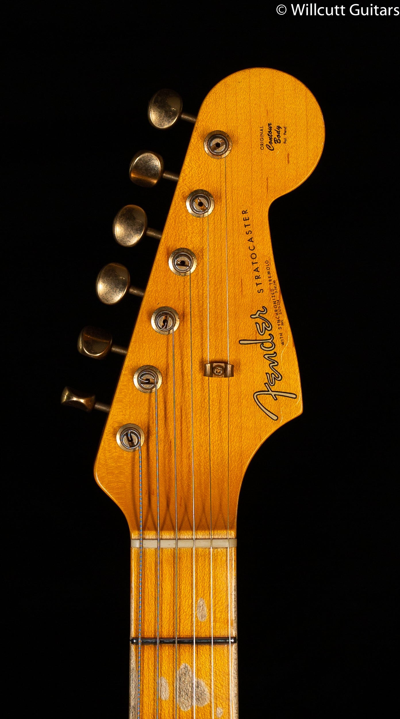 Fender Custom Shop LTD '62 Bone Tone Stratocaster Journeyman Relic Maple Fingerboard Aged Aztec Gold