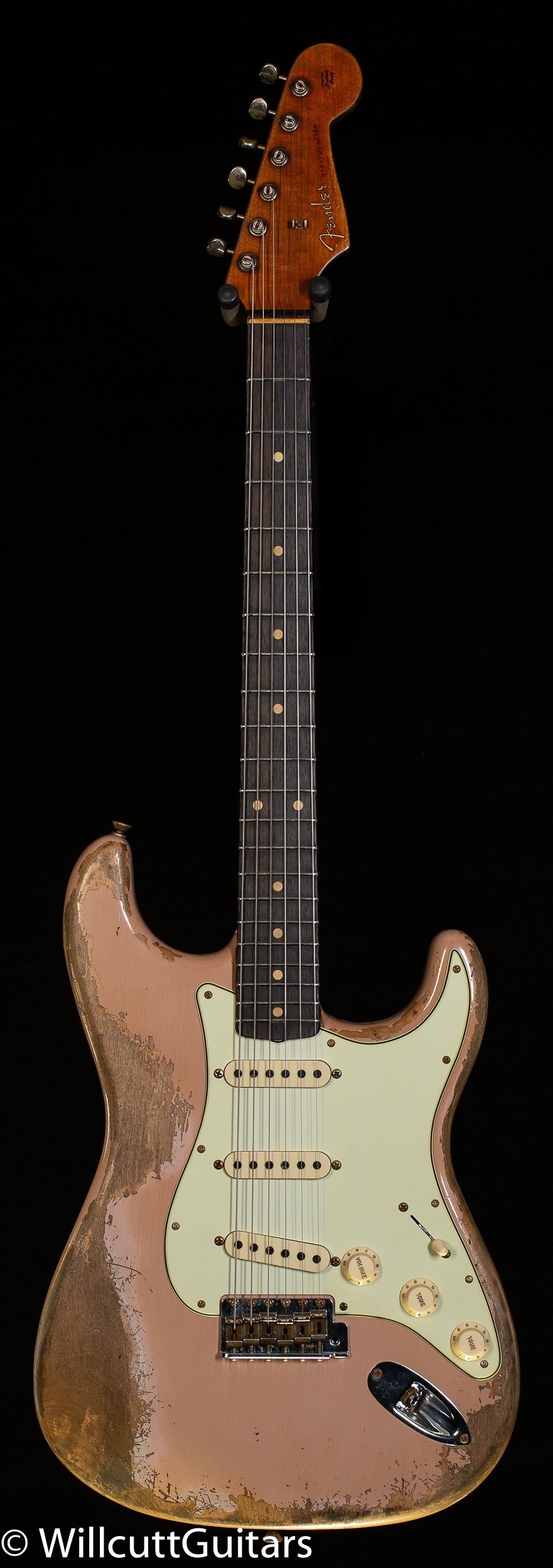 Fender Custom Shop LTD 60/63 Stratocaster Super Heavy Relic Dirty Shell Pink