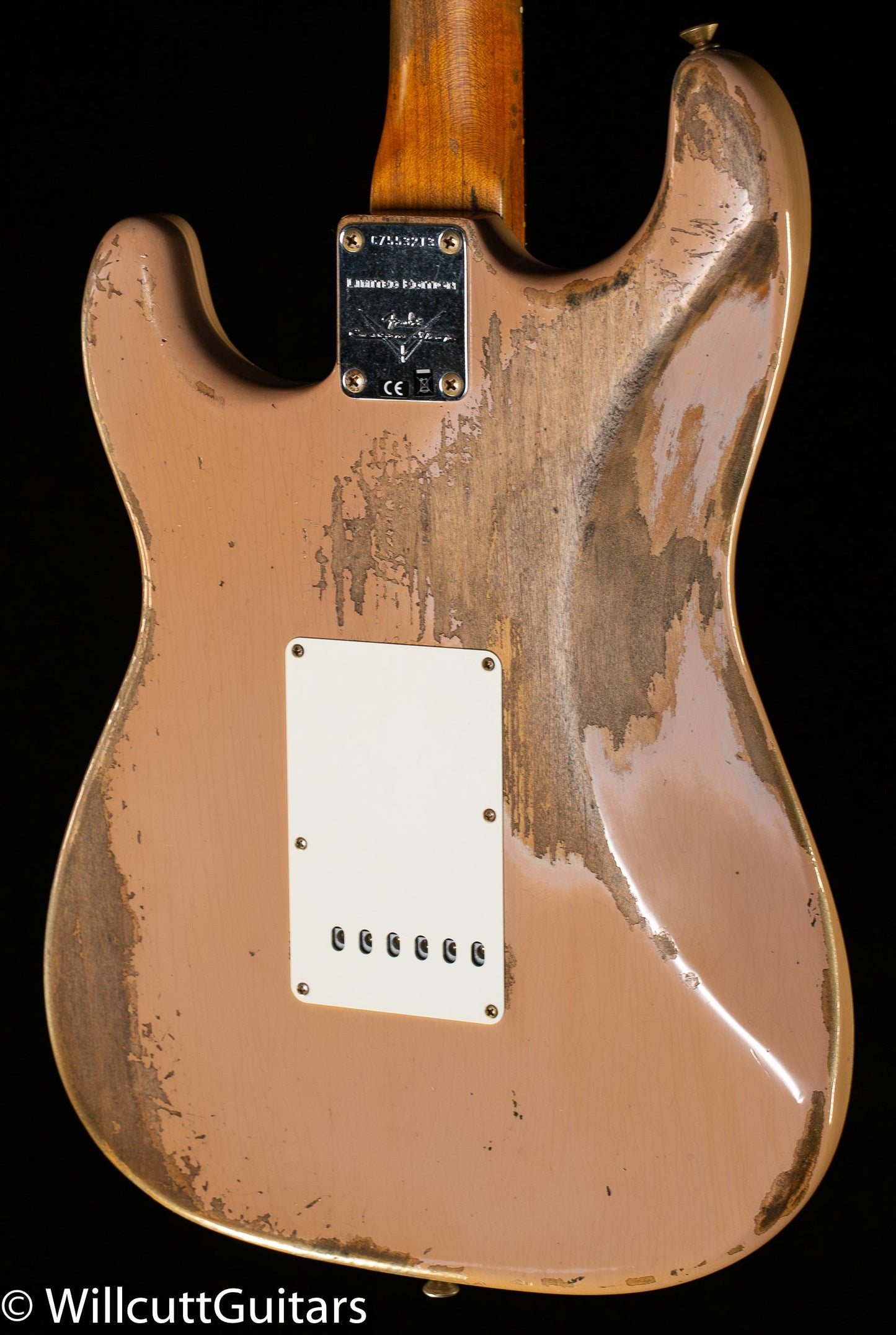 Fender Custom Shop LTD 60/63 Stratocaster Super Heavy Relic Dirty Shell Pink