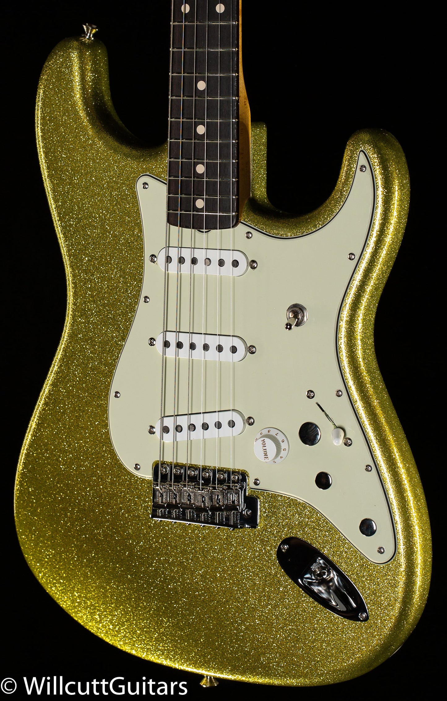 Fender Custom Shop Dick Dale Signature Stratocaster Chartreuse Sparkle